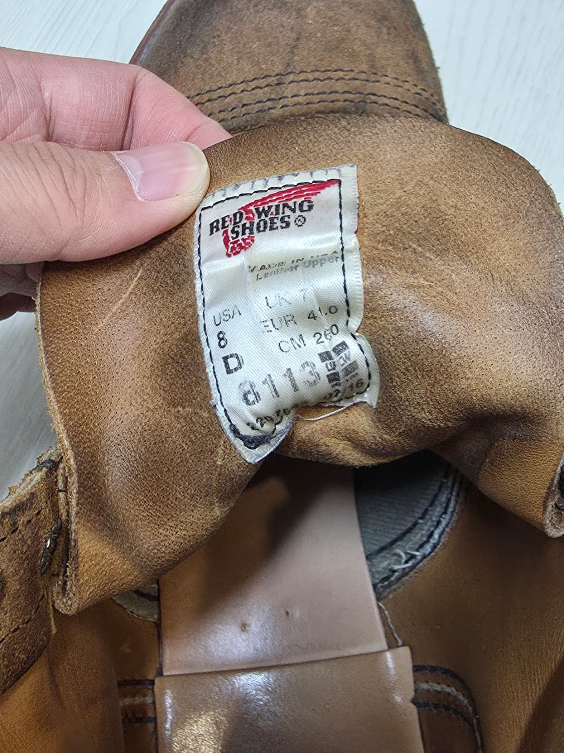 [us 8d]레드윙 아이언레인저 8113 상품이미지3