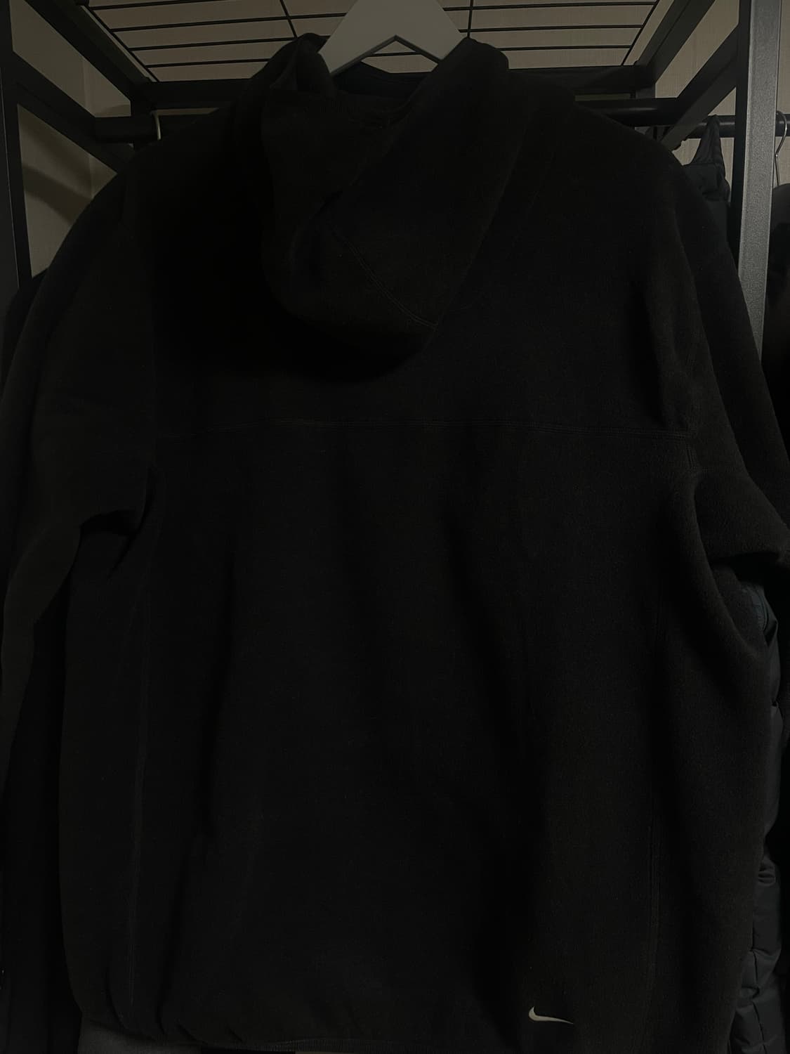 나이키 ACG 폴라텍 울프 트리 풀오버 후드 블랙L 상품이미지3