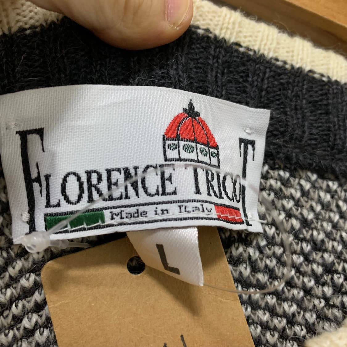 jpn 일본 빈티지 패턴 니트 스웨터 남녀공용 이태리 상품이미지3