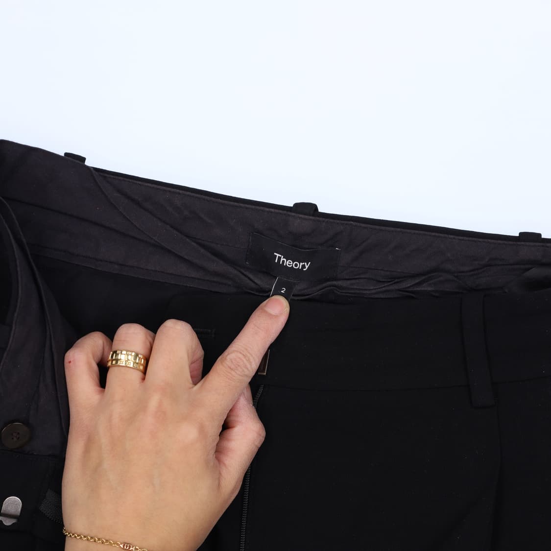 [2] 띠어리 여성 와이드 슬랙스 팬츠바지 1212H2 상품이미지7