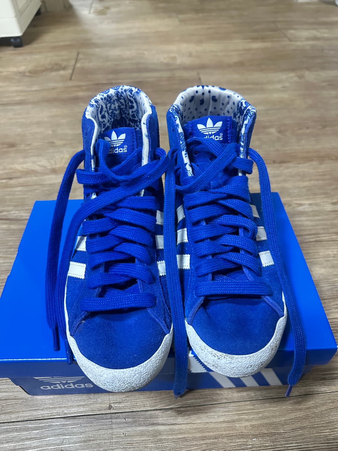 아디다스 바스켓 프로피 하이탑 스니커즈 상품이미지2