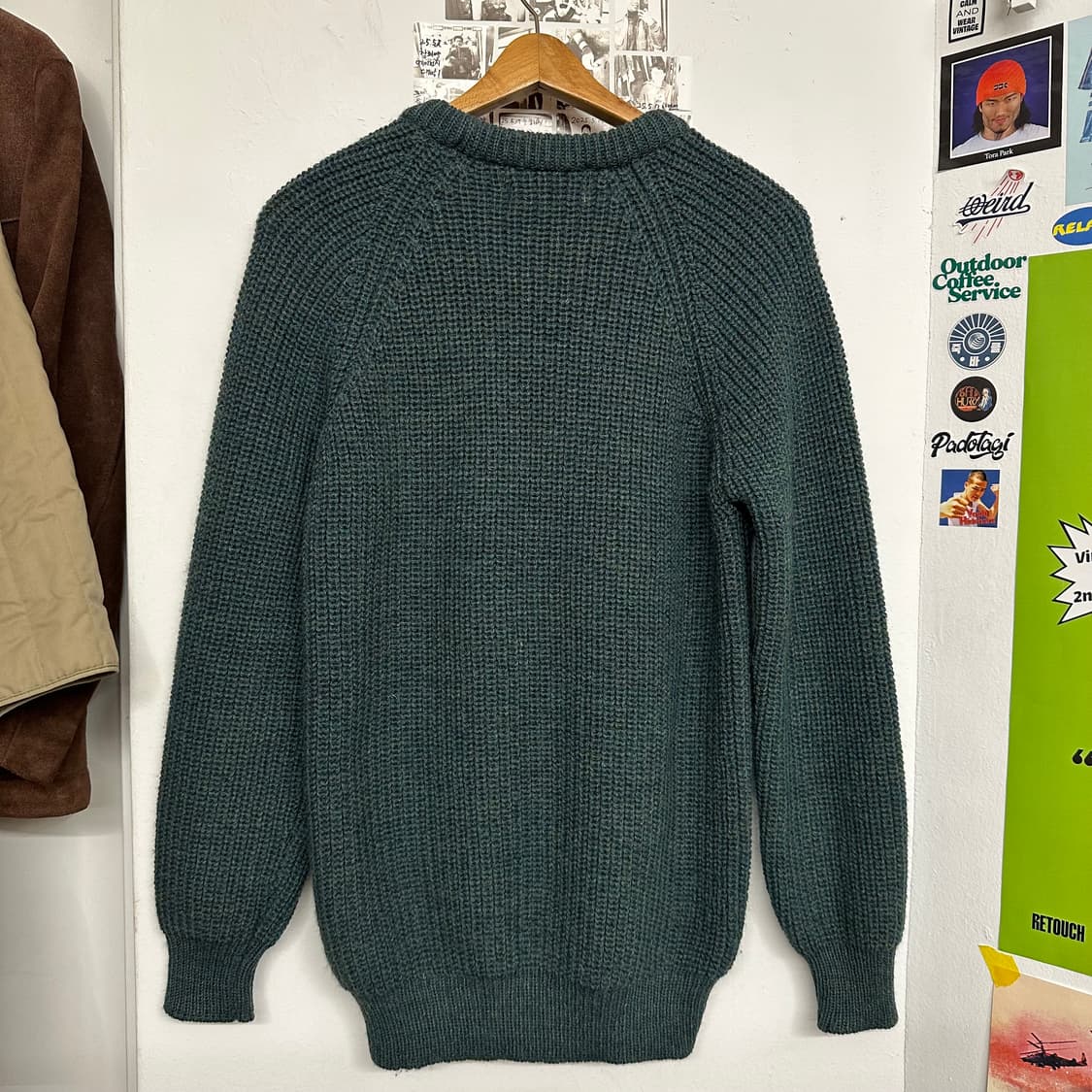 아란 크래프크 피셔맨 울 니트 상품이미지6