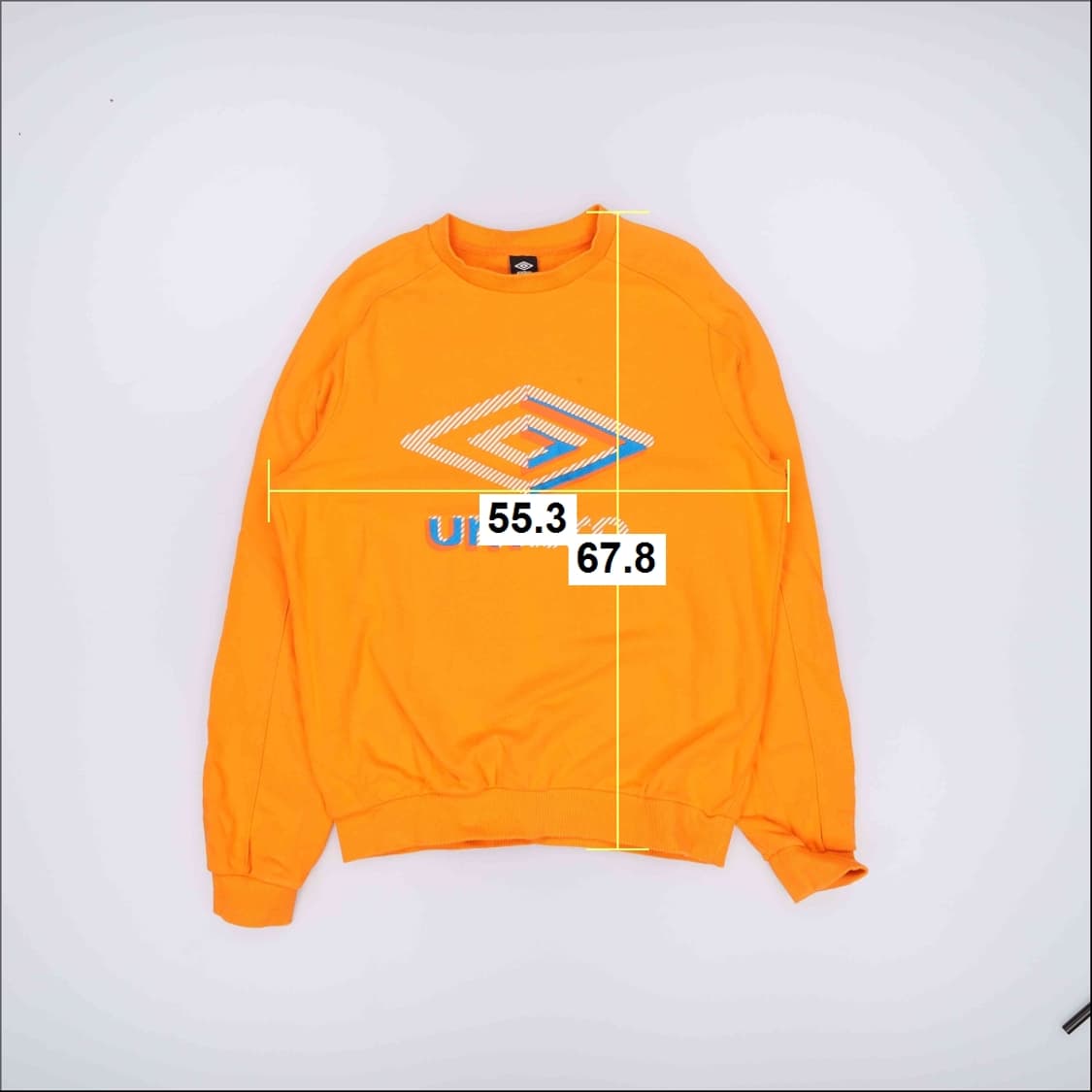 [S] 엄브로 빅로고 맨투맨 스웻셔츠 0108J 상품이미지6