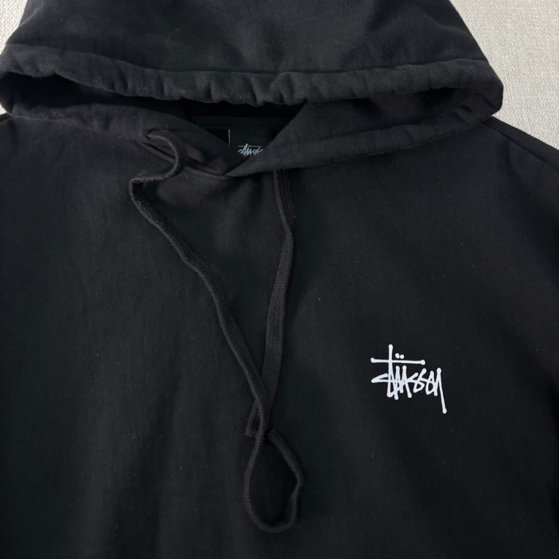 100 스투시 베이직로고 후드티 상품이미지3