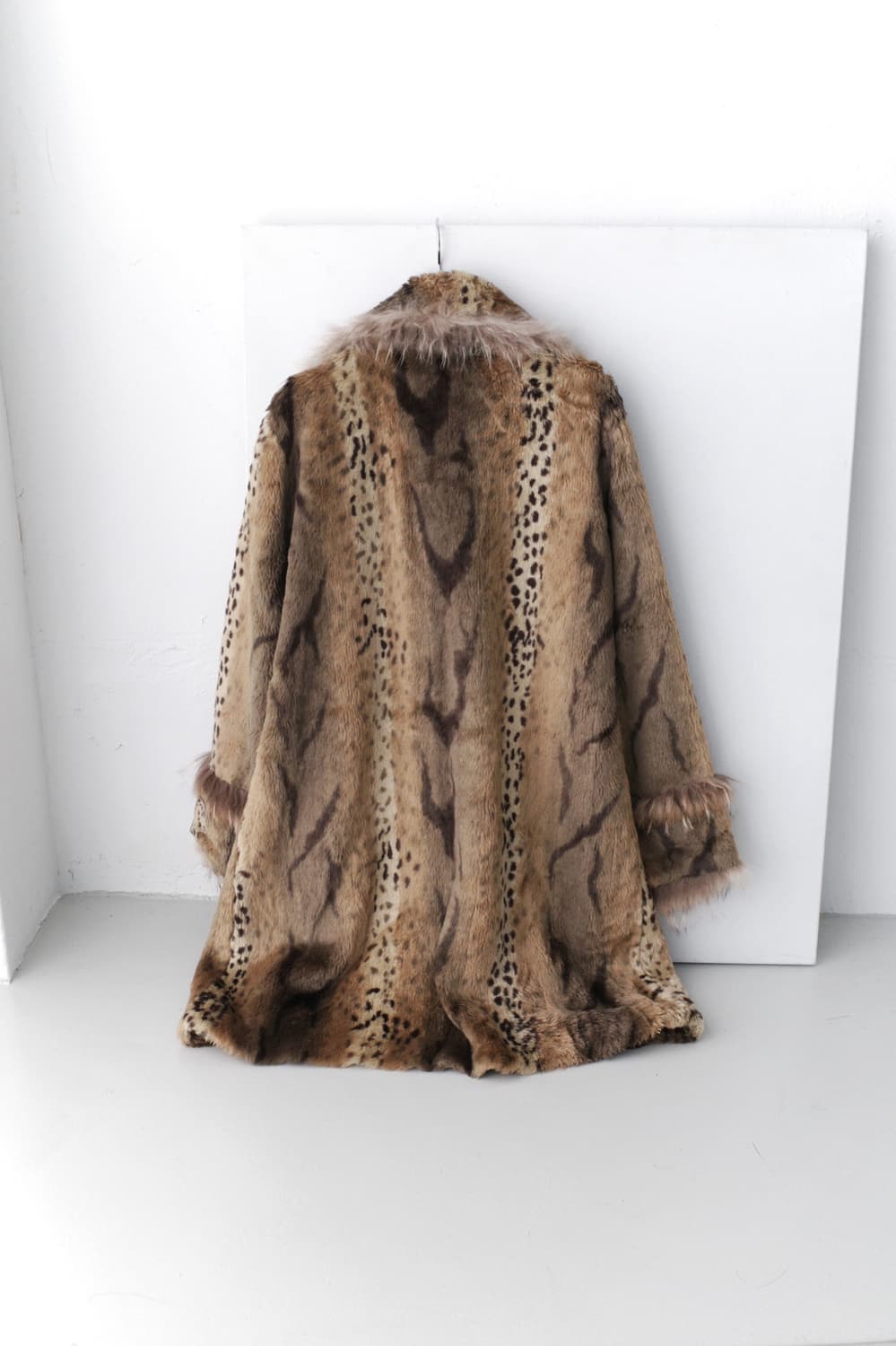 via faburrica) leopard fur jacket 상품이미지2