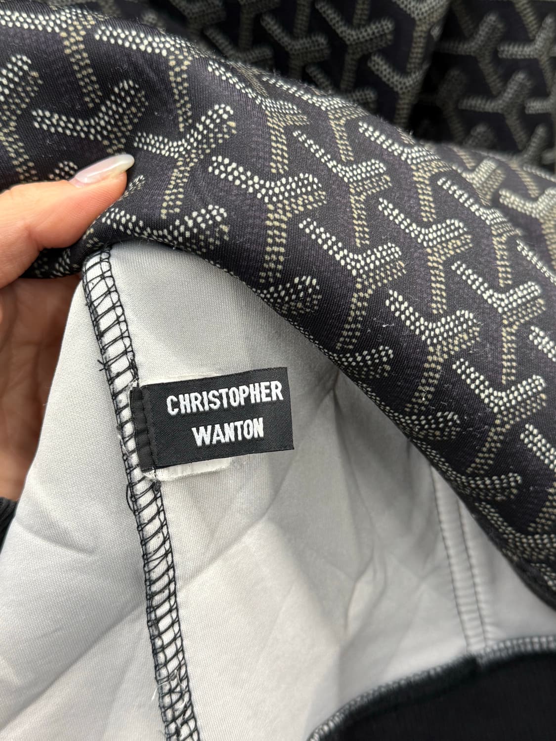 Goyard x Christopher Wanton 콜라보 후드티 XL 상품이미지5