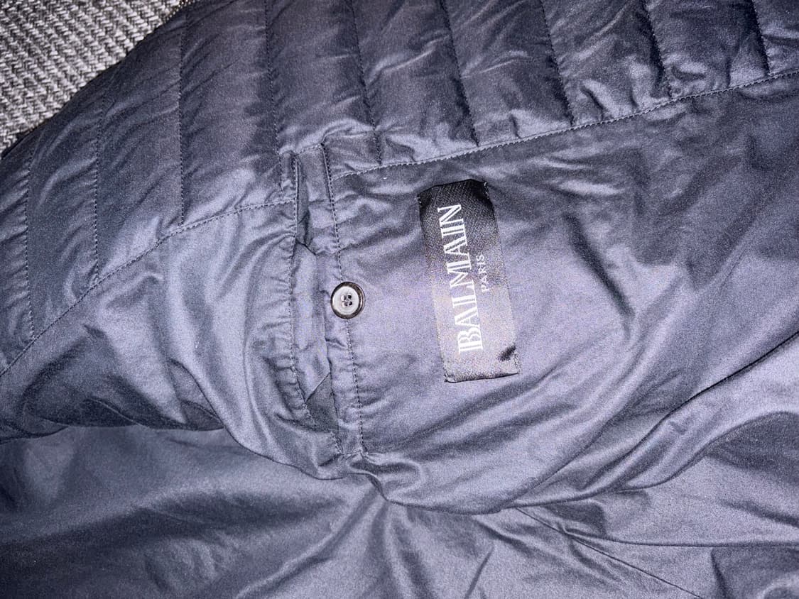 발망 패딩 바이커 자켓 50 상품이미지6