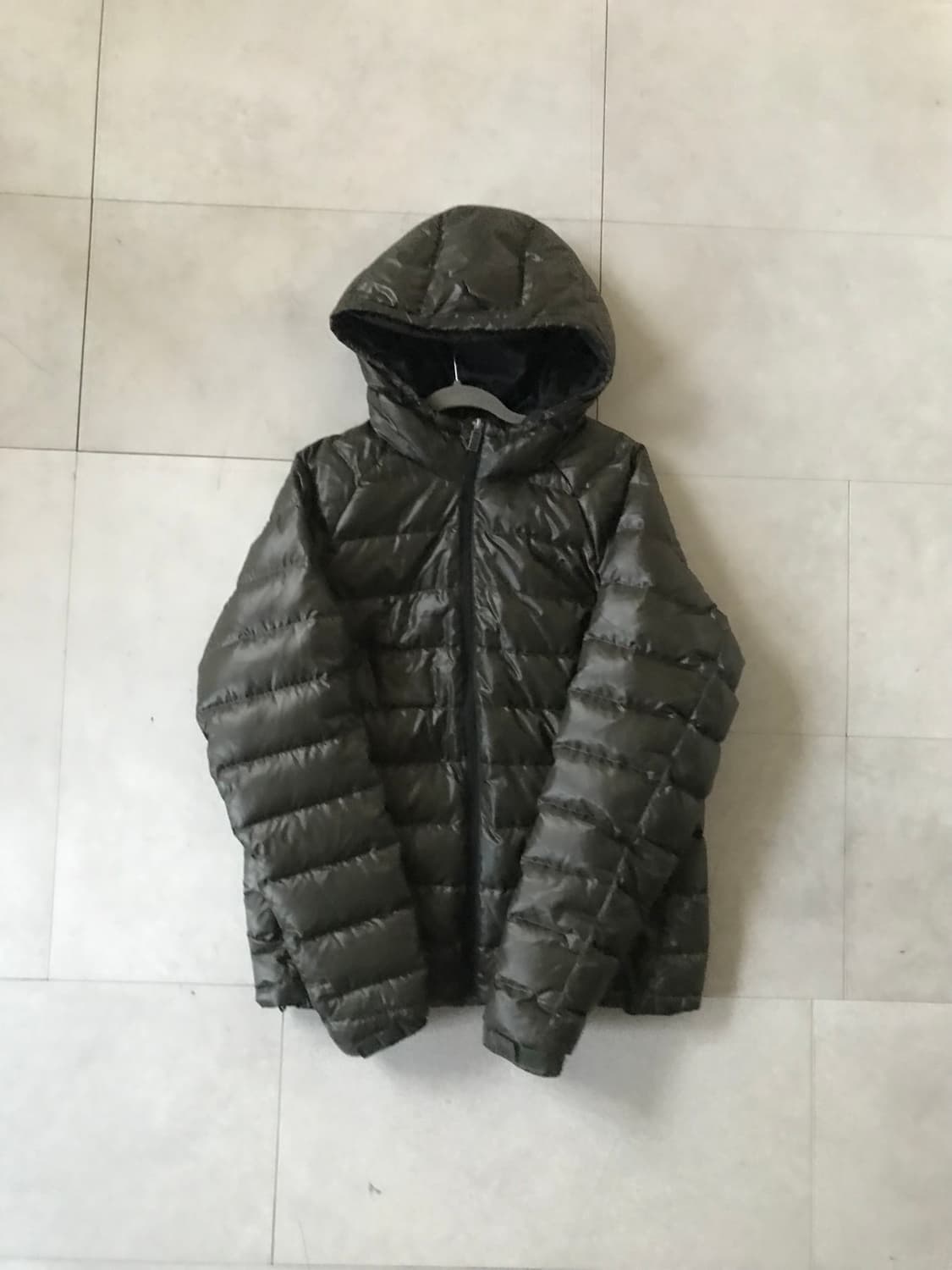 퓨마 카키 경량패딩 상품이미지6