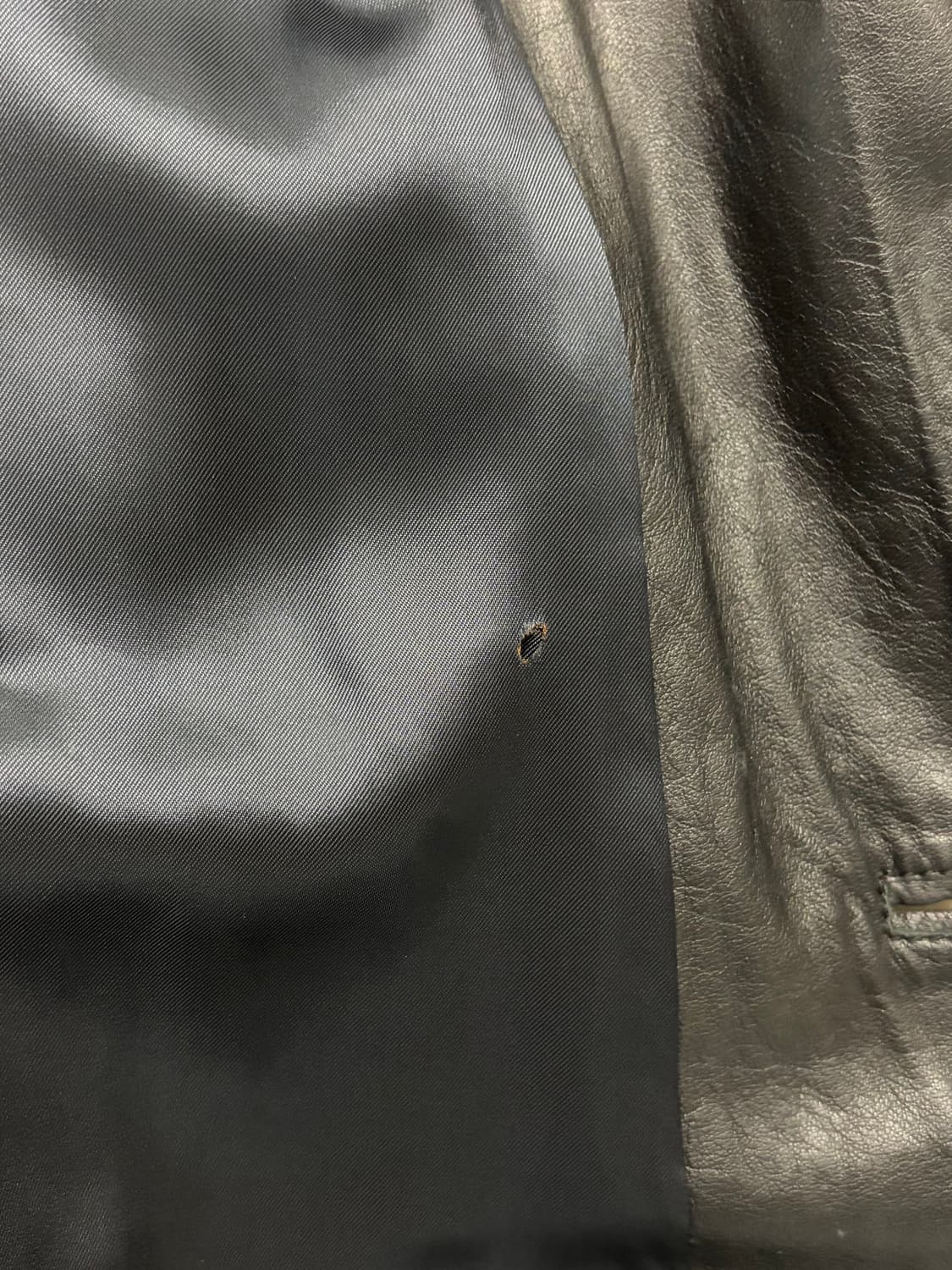 90s Centromoda 이태리 레더 블레이저 카코트 상품이미지10