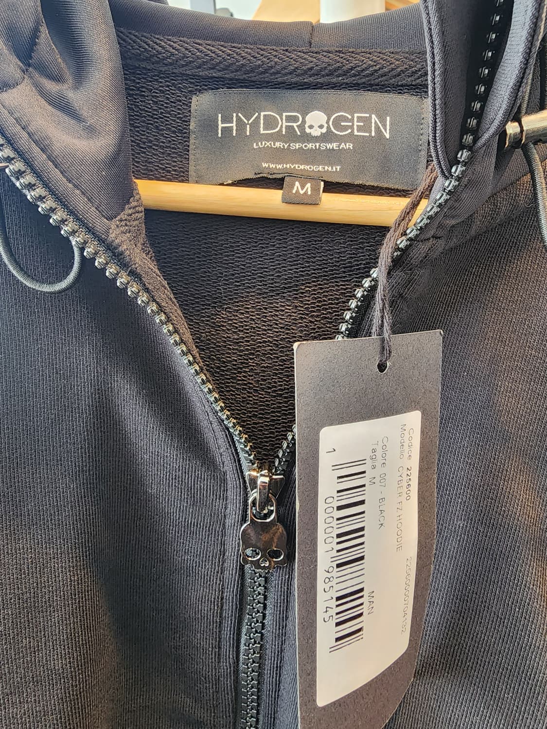 Hydrogen hoody zip up (새상품) 상품이미지2