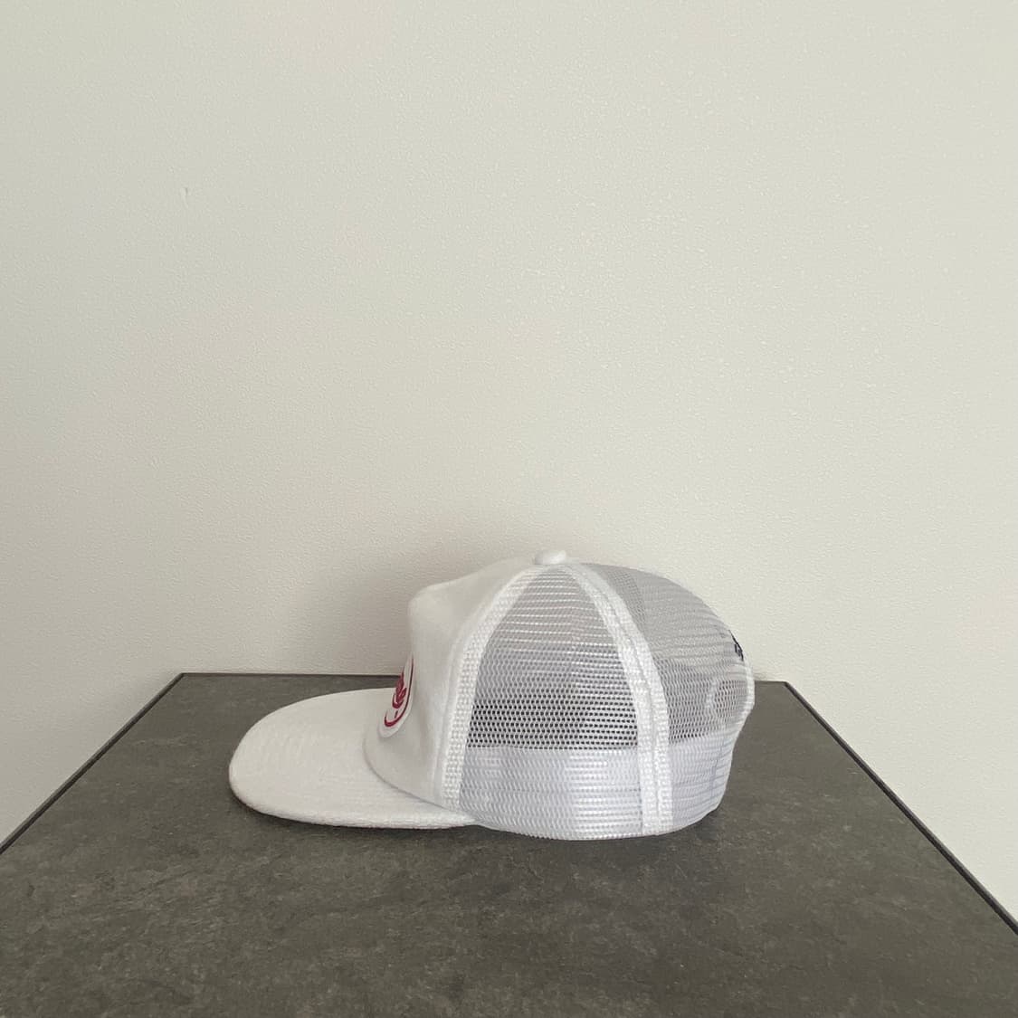 (OS) 슈프림 5패널 볼캡 모자 테리 메쉬 백 화이트 상품이미지2