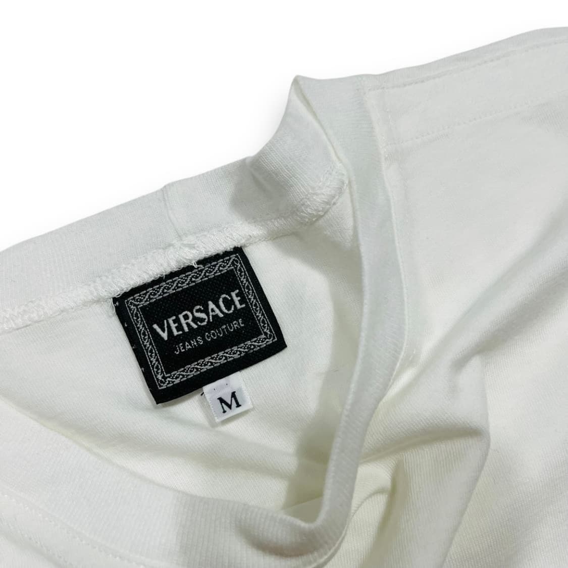 베르사체 90s 진스 꾸뛰르 메두사 화이트 반팔 티셔츠 상품이미지4