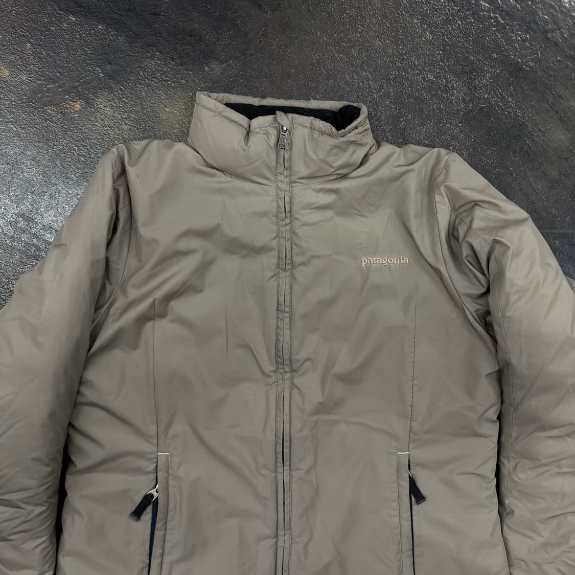 파타고니아 롱 패딩 코트 아이보리 상품이미지3