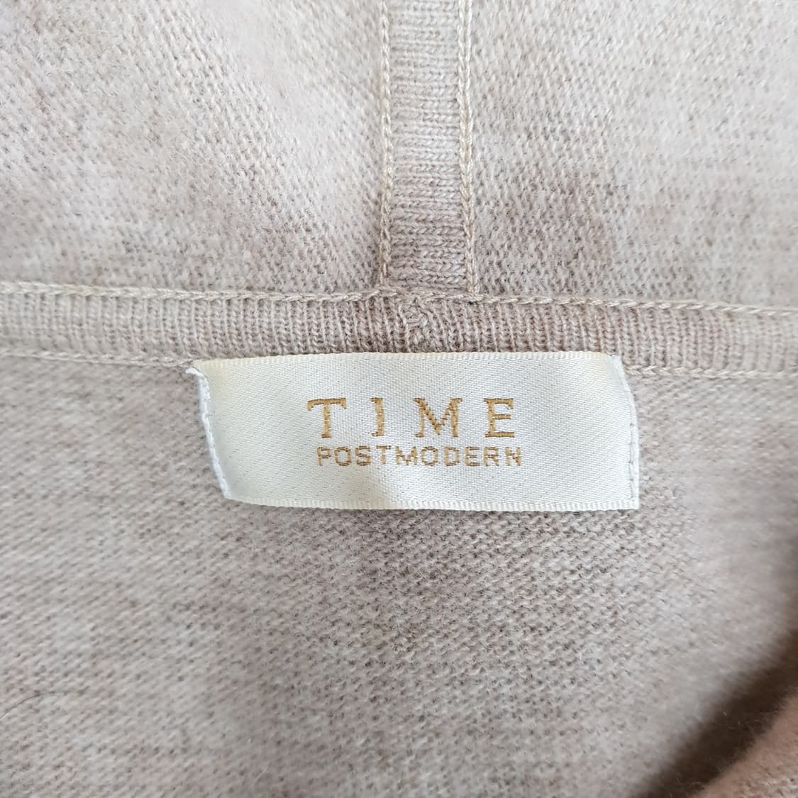 한섬 타임 캐시미어 블랜딩 후드니트 F사이즈 상품이미지4