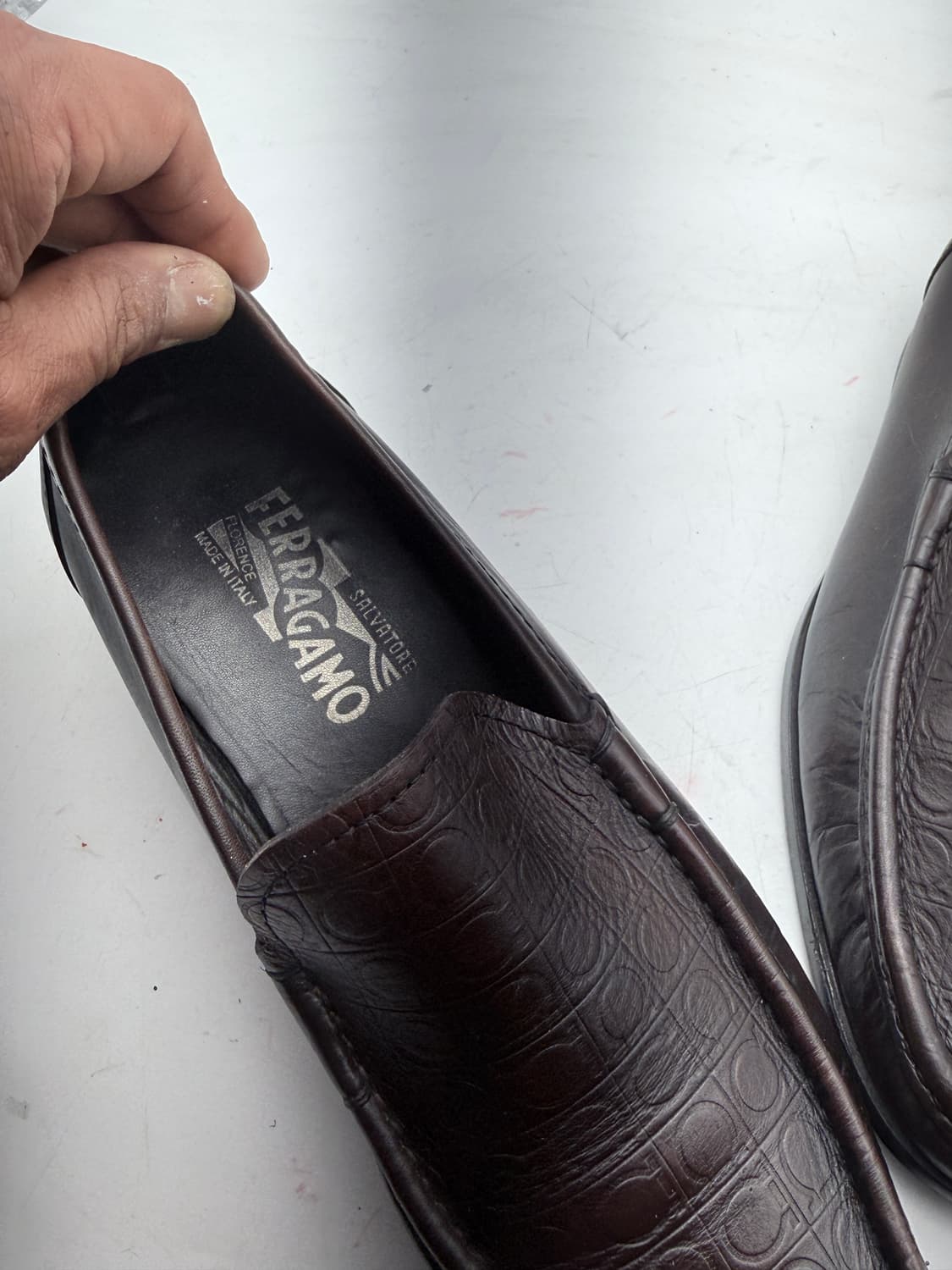 정품)페라가모255 상품이미지7