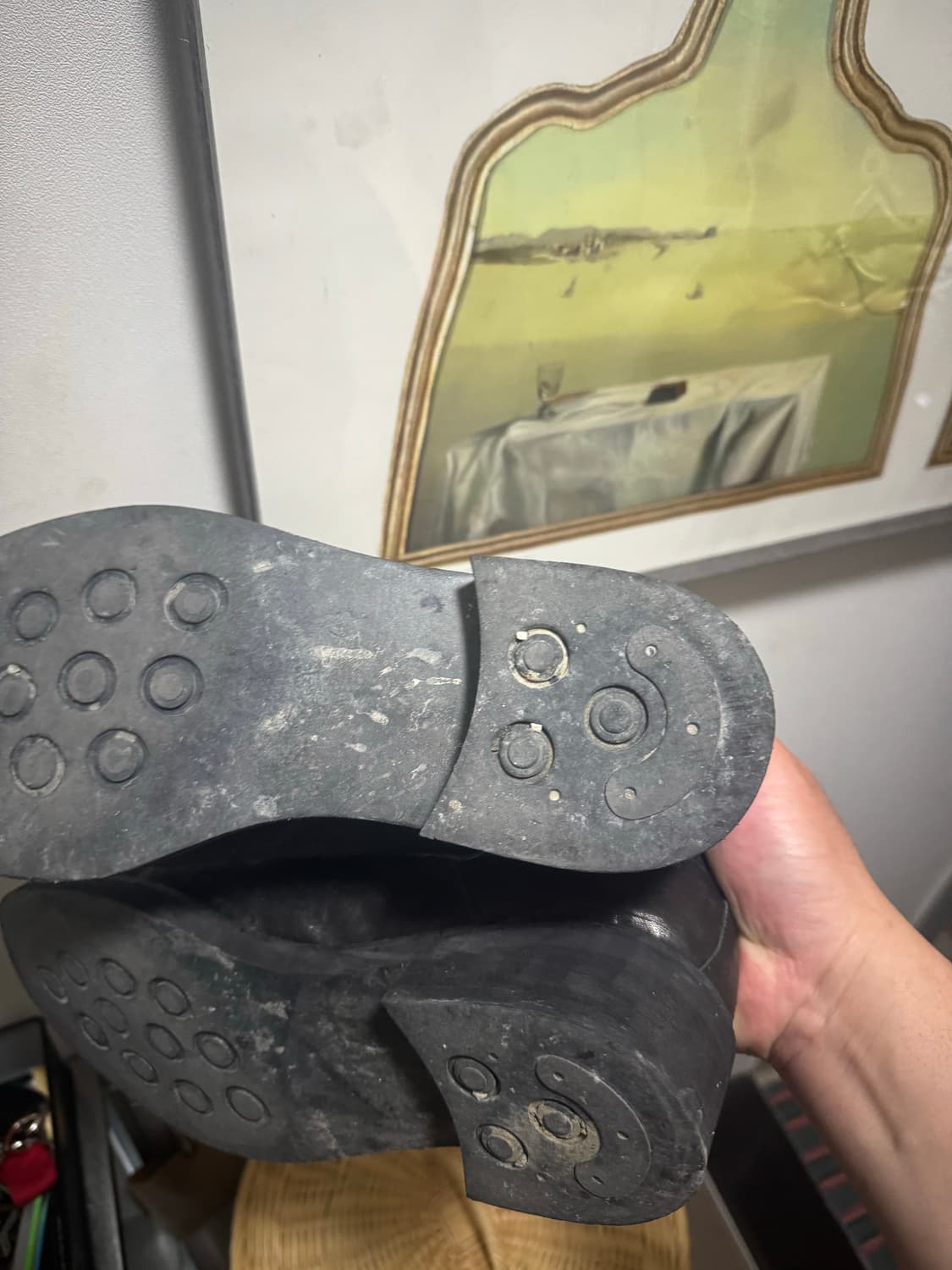 로맨틱무브 삭형 유팁 키높이 더비 상품이미지3