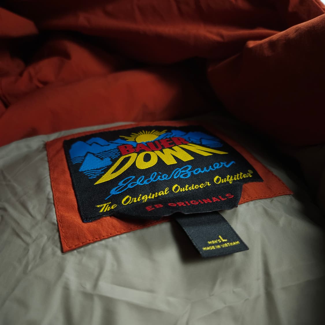 에디바우어 카라코람 오리지널 복각 다운 파카 브릭 상품이미지7