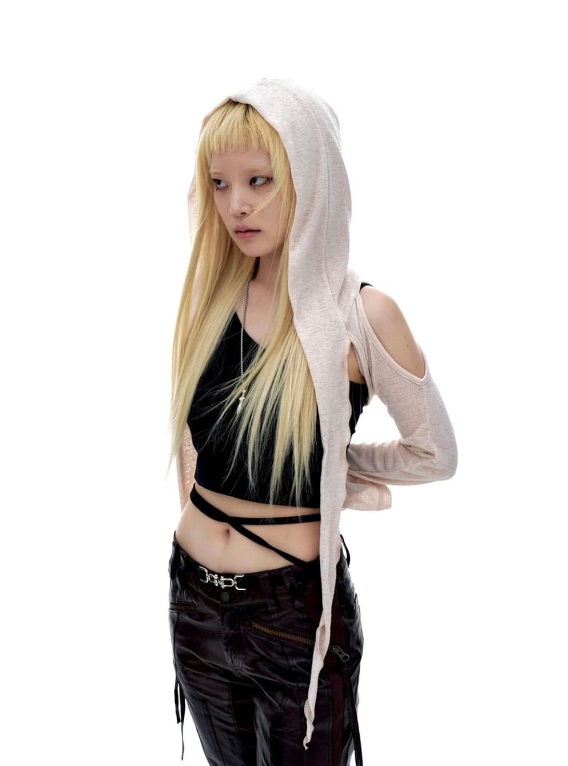 케이오드 볼레로 가디건 베이지 상품이미지1