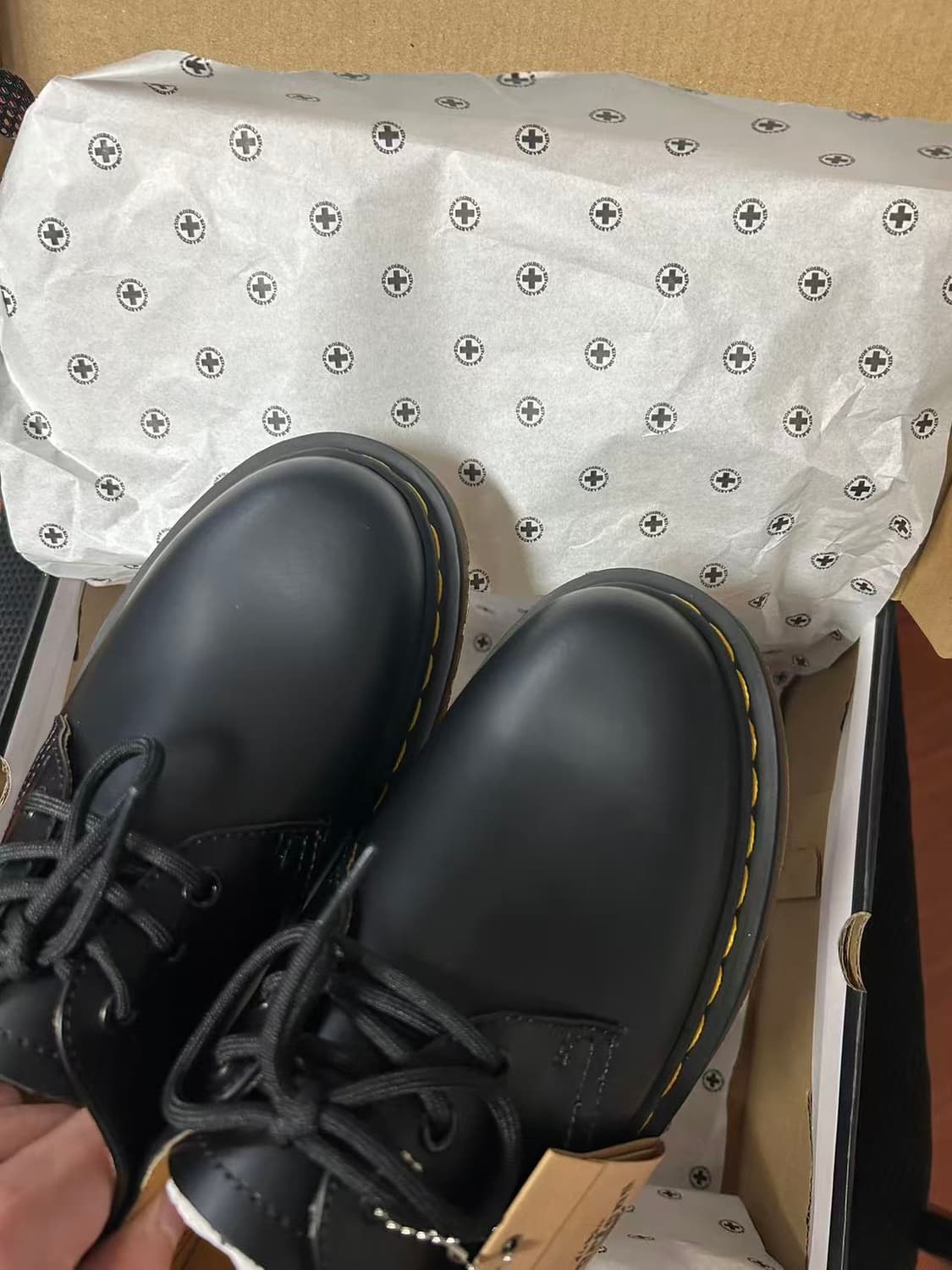 닥터마틴 1461 스무스 옥스포드 슈즈 블랙 260mm 상품이미지3