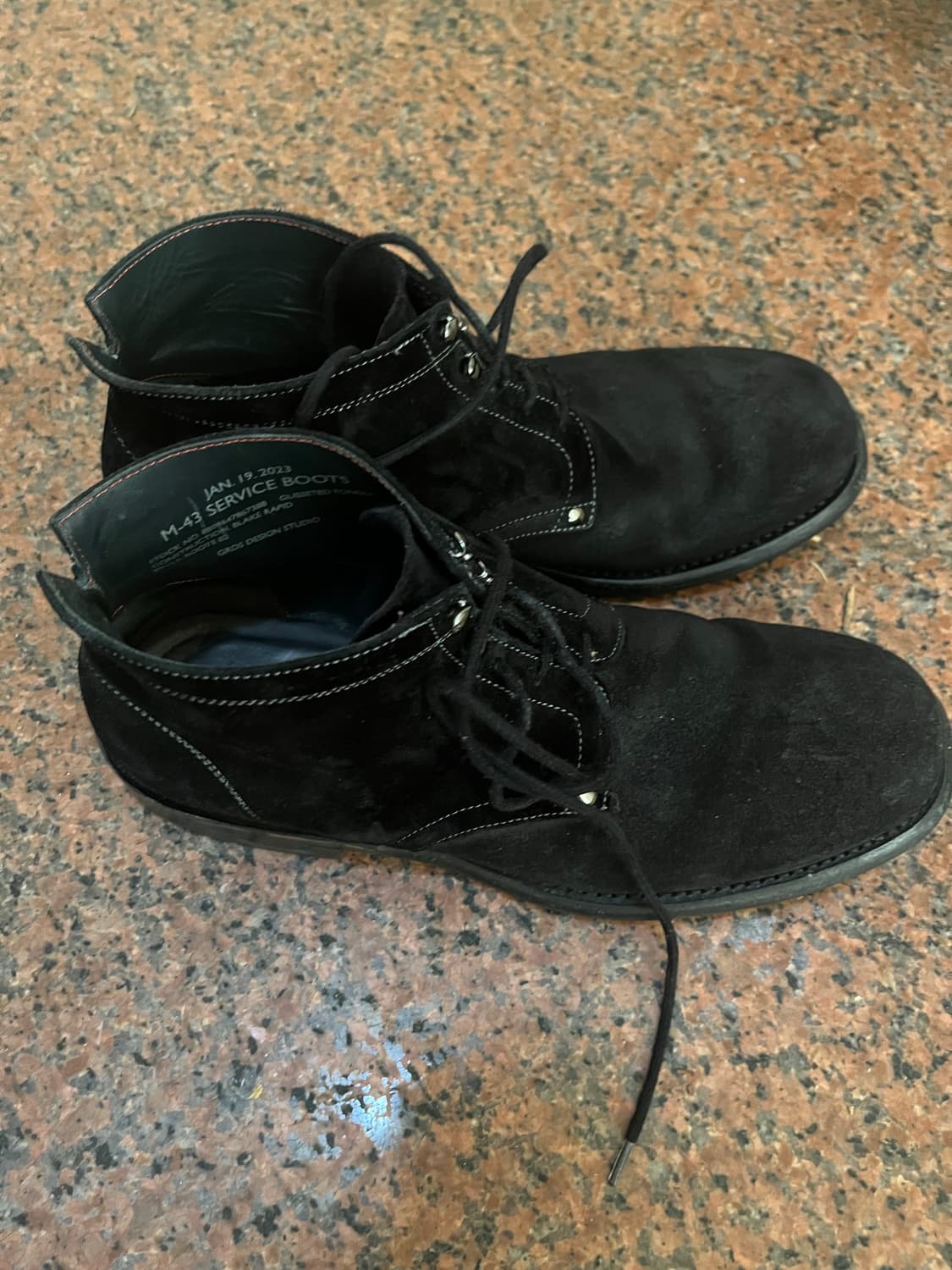 그라더스 스웨이드 부츠  상품이미지1