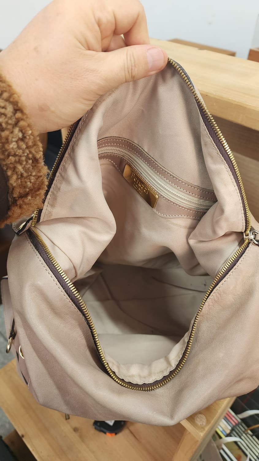 이태리 Peruzzi 가죽 숄더백 크로스백 상품이미지4