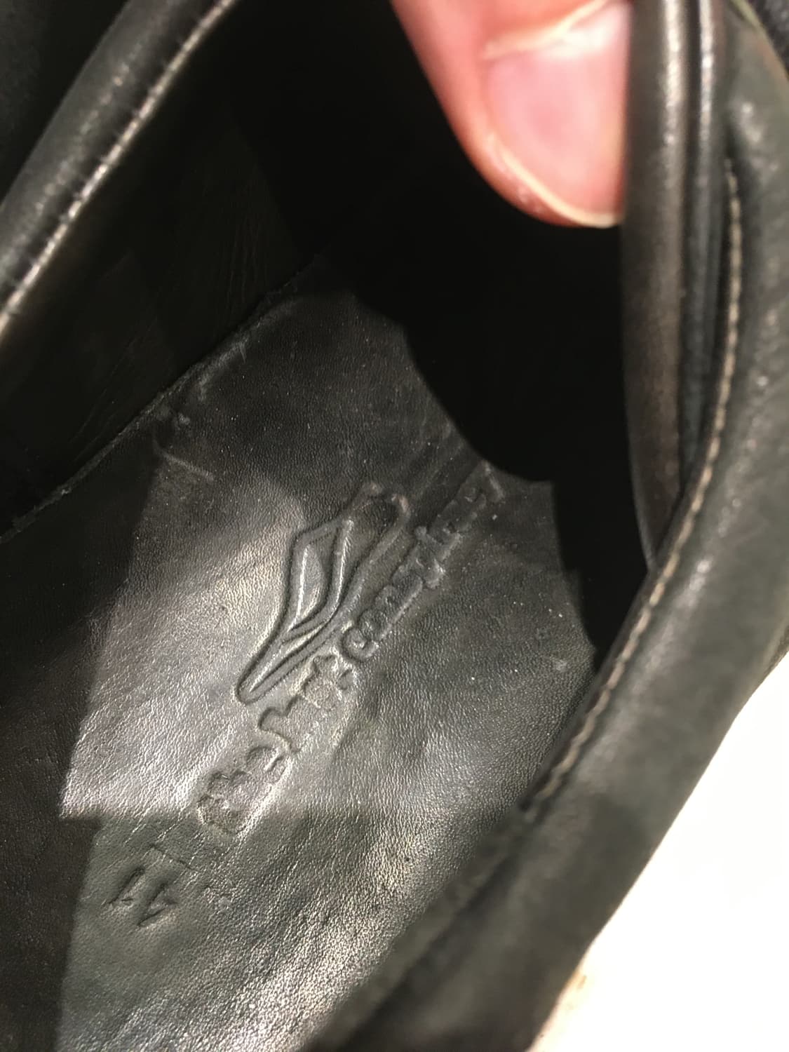 The last conspiracy Leather sneakers 상품이미지3