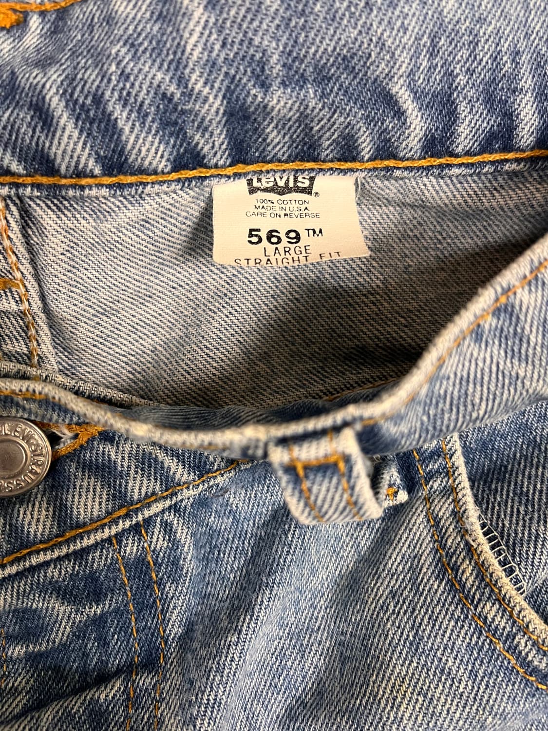 리바이스 569 라지 스트레이트 36x30 상품이미지6