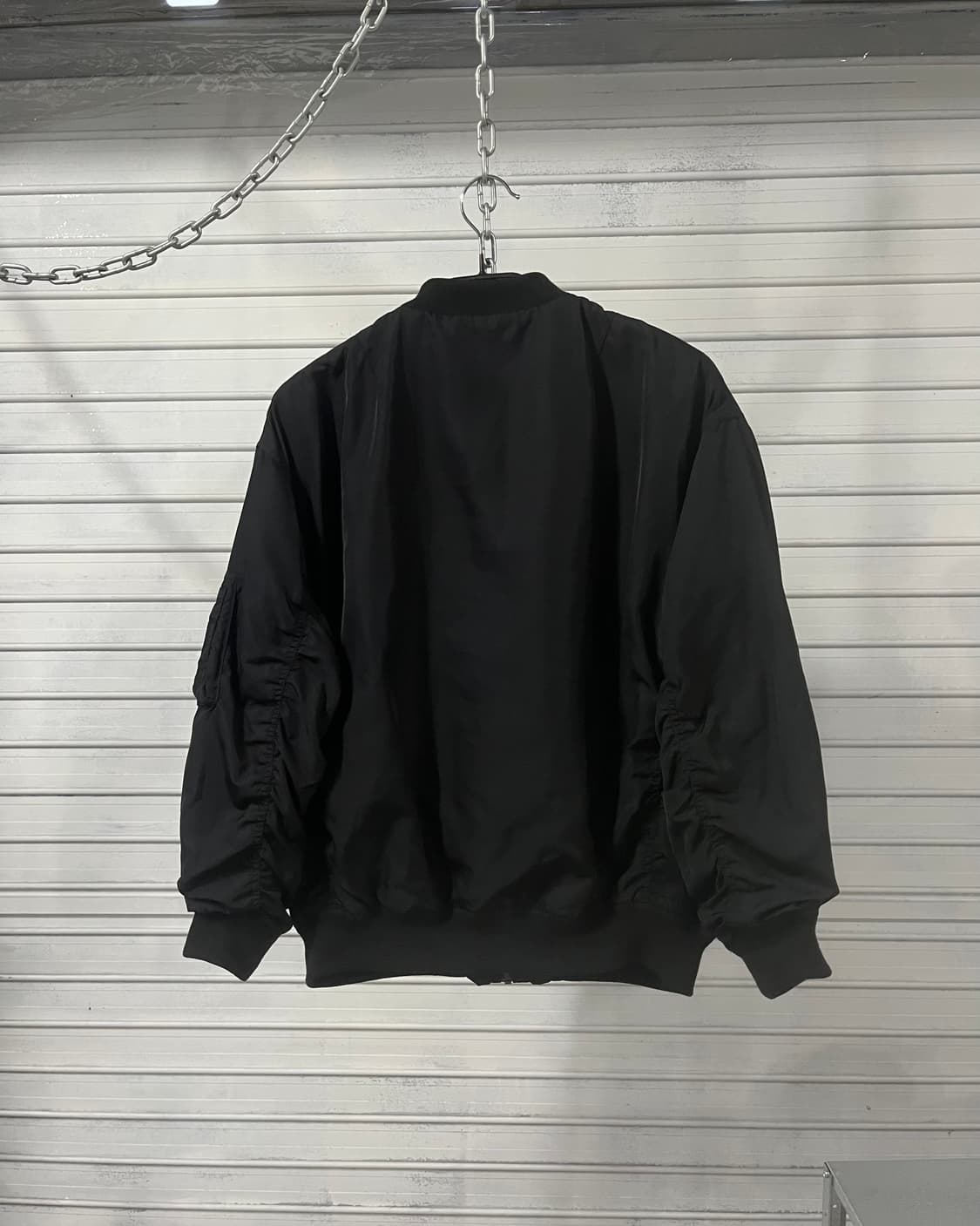 colza nylon ma-1 bomber jacket 상품이미지6