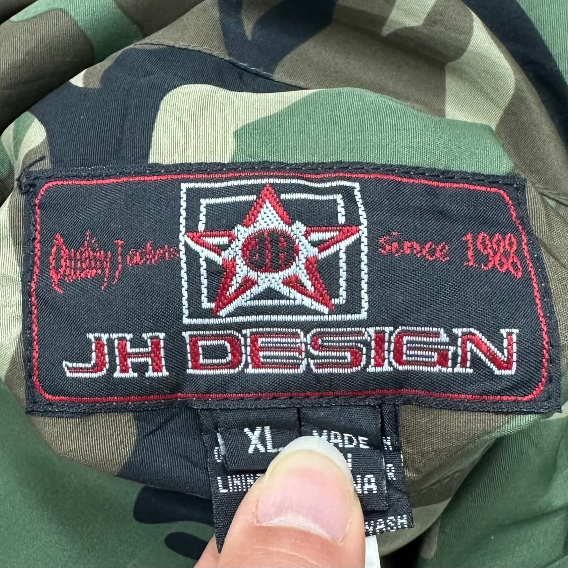 Jeff Hamilton military raycing jacket 상품이미지9