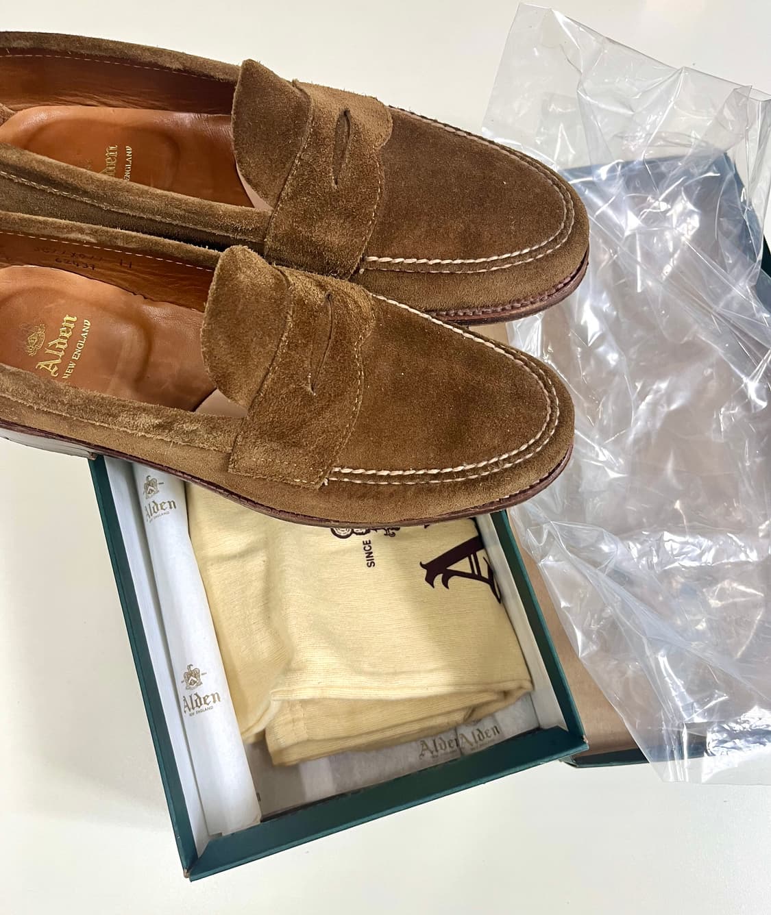 알든 6243f 언라인드 스웨이드 로퍼 / 7.5e 상품이미지5