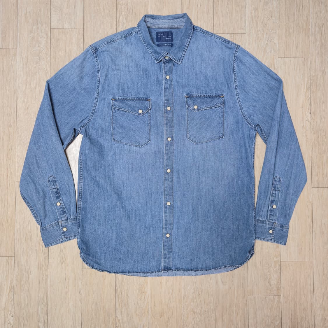 자라 ZARA MAN 데님 셔츠 XL 상품이미지1