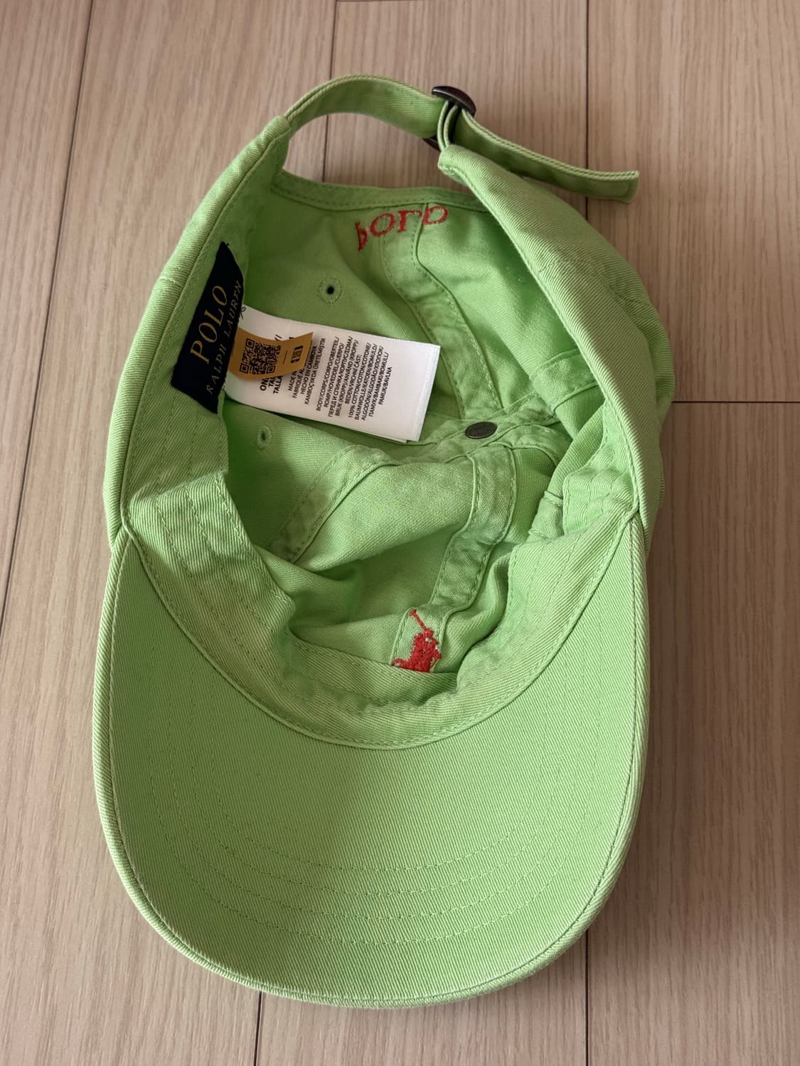 폴로 코튼 치노 베이스볼 캡 상품이미지2