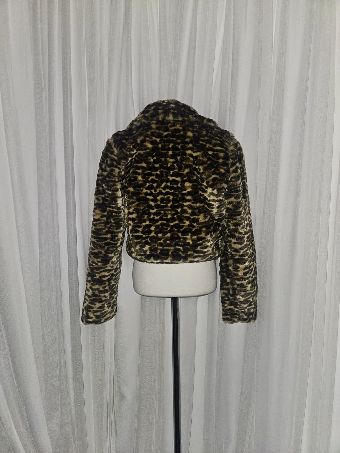 S.T.Y 레오파드 호피 히메 오네갸루 퍼자켓 상품이미지3