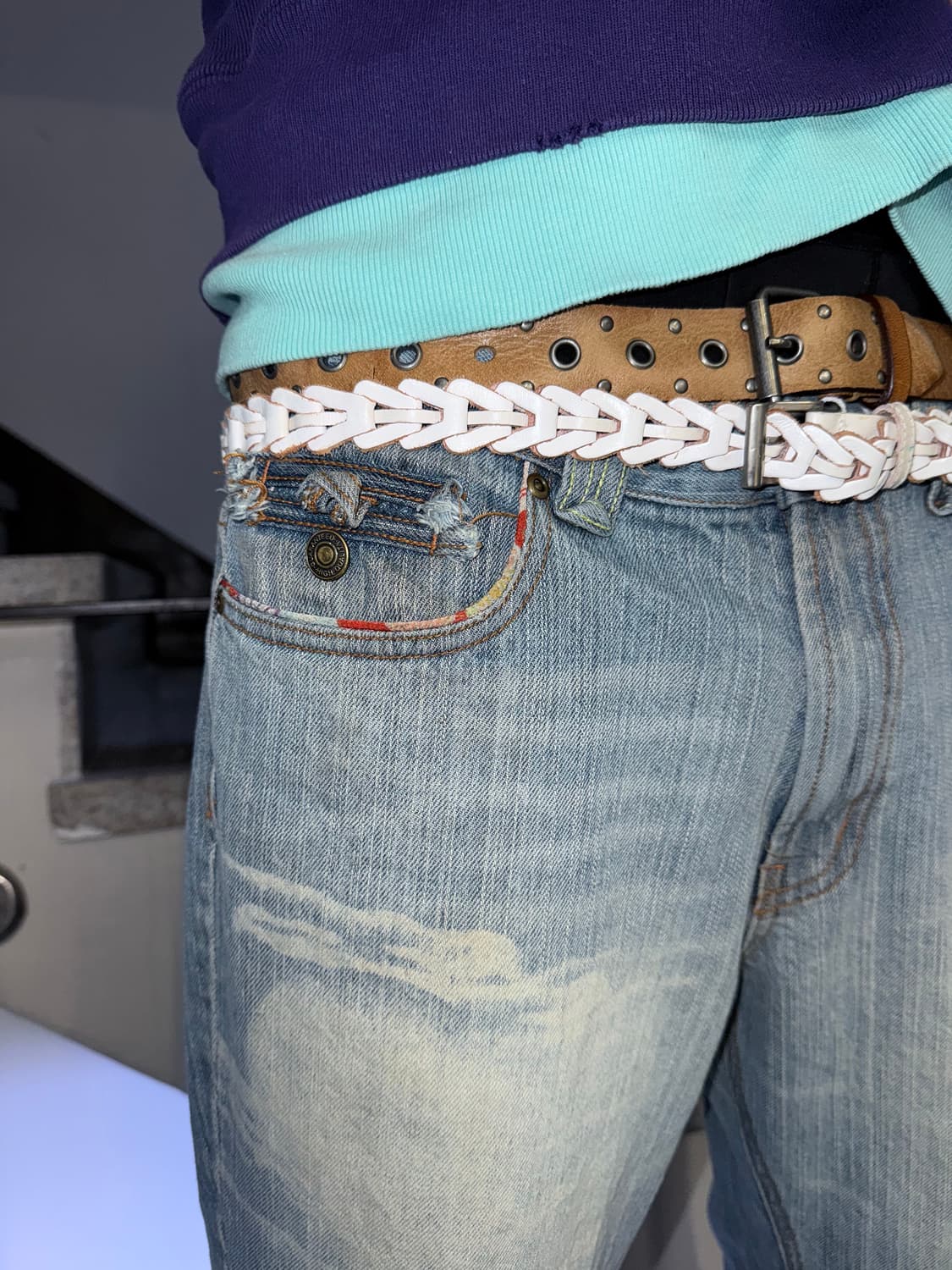 irezumi denim pants 상품이미지7