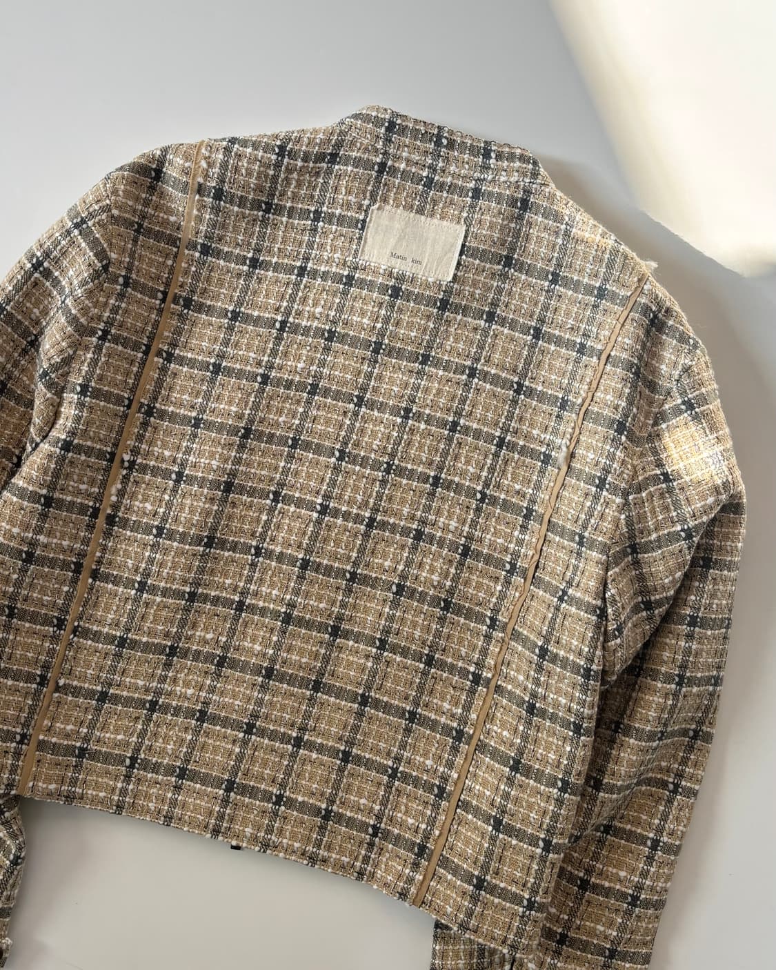 Matin Kim 마뗑킴 레이싱 트위드 자켓 상품이미지5