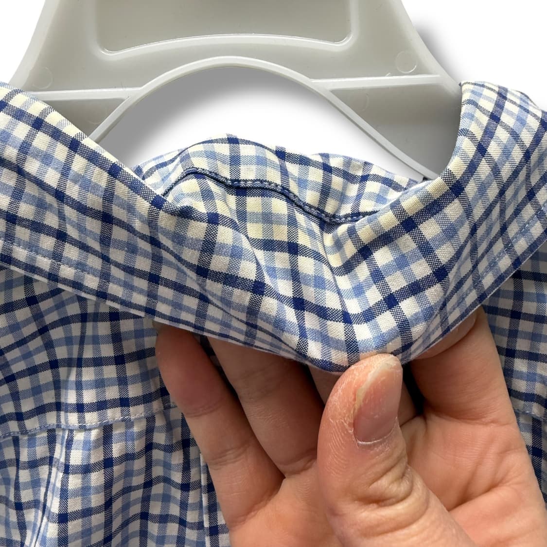 [L] 폴로 클래식핏 체크 반팔셔츠 상품이미지6