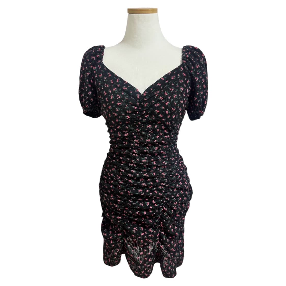 스토레츠 플라워 셔링 미니원피스 / 정가 10만원대  상품이미지3