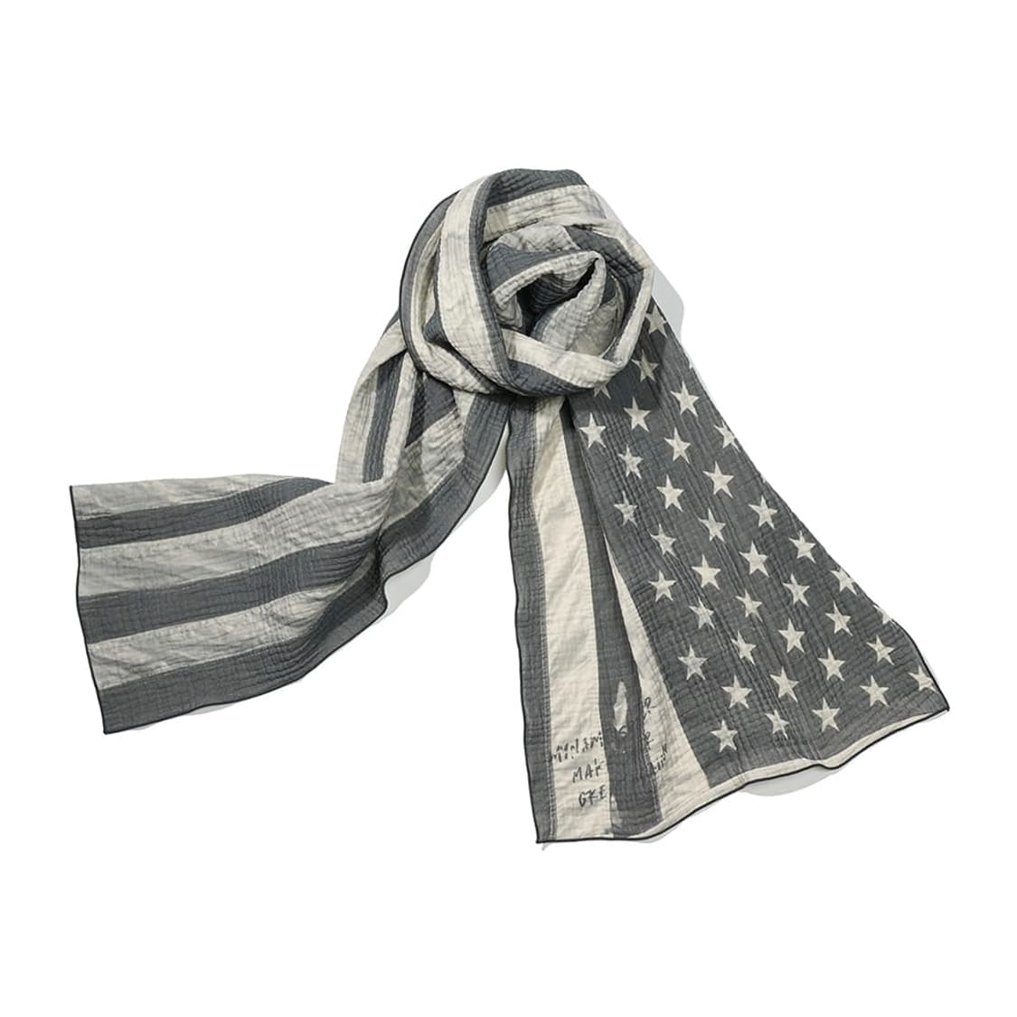 PETER'S USA FLAG SCARF - GRAY  상품이미지1