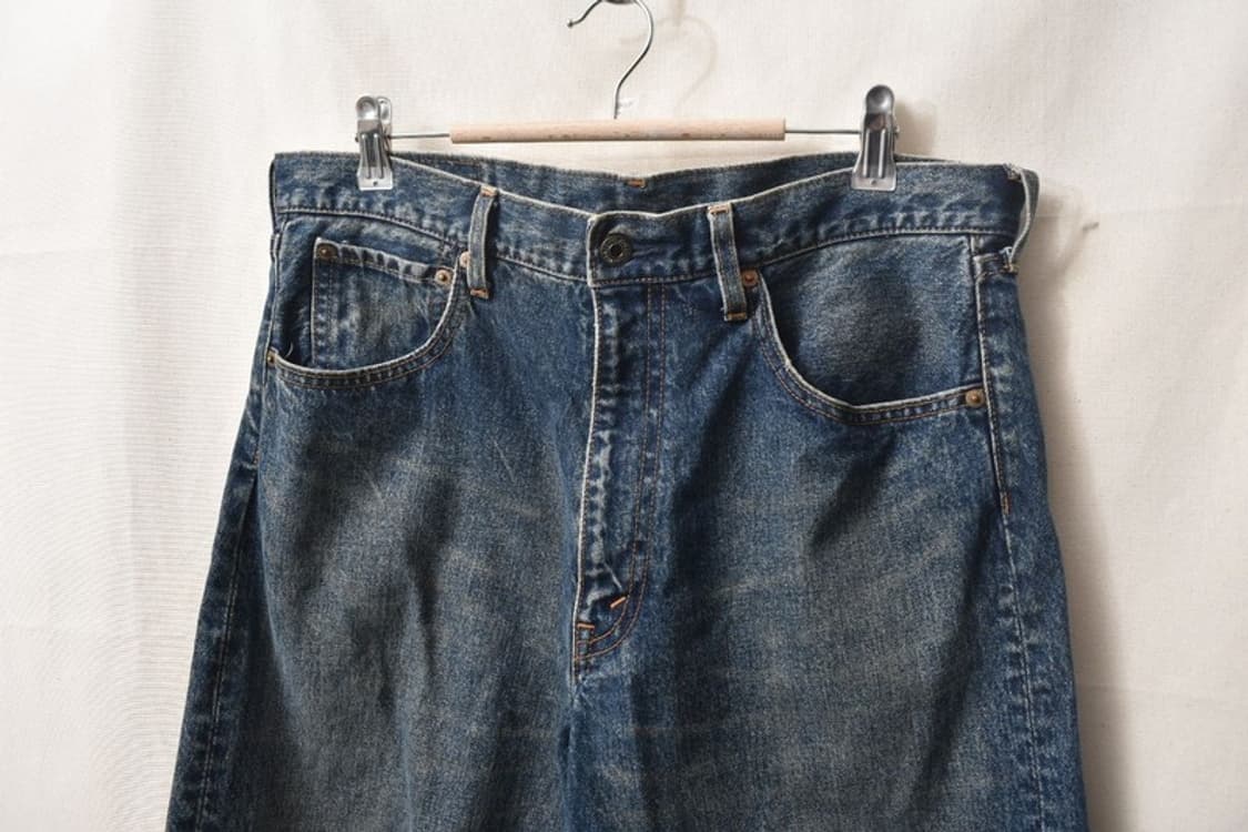 리바이스 505 데님 쇼츠 청반바지 34 M0085 상품이미지5