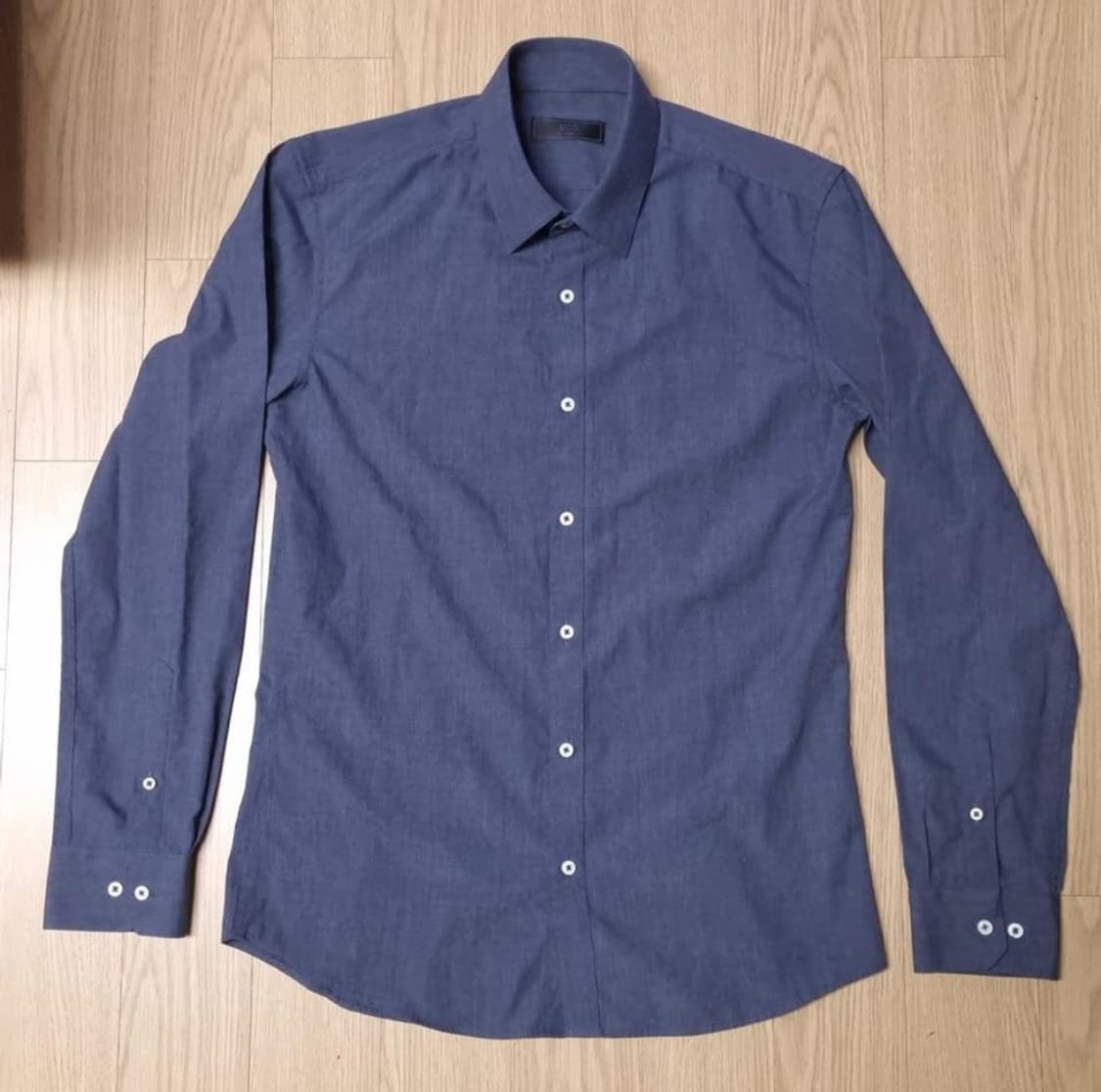 STCO 에스티코 솔리드 슬림핏 긴팔티셔츠 상품이미지1