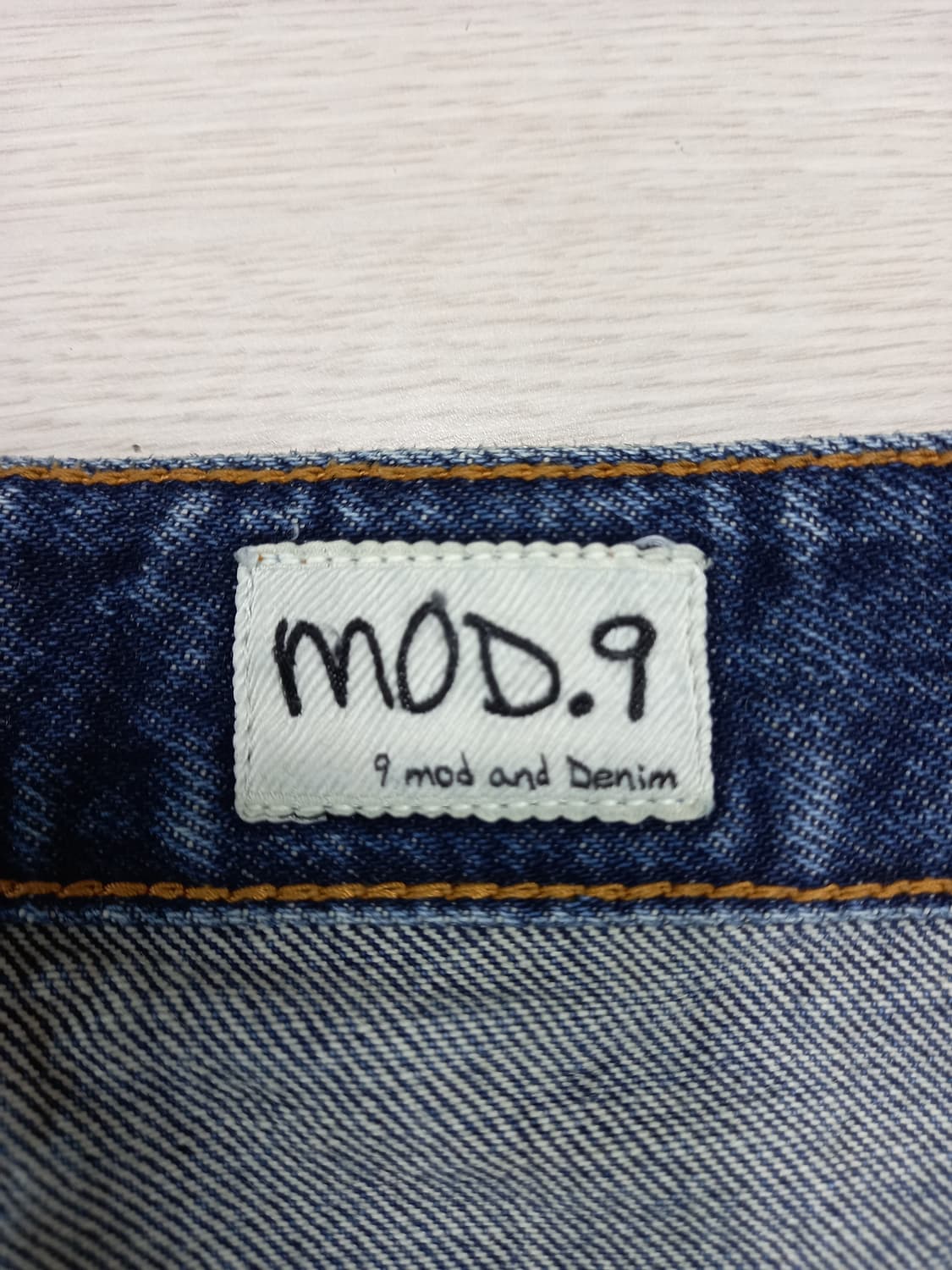 30 Mod.9 mod1 워싱 테이퍼드핏 일자진 30-260 상품이미지8