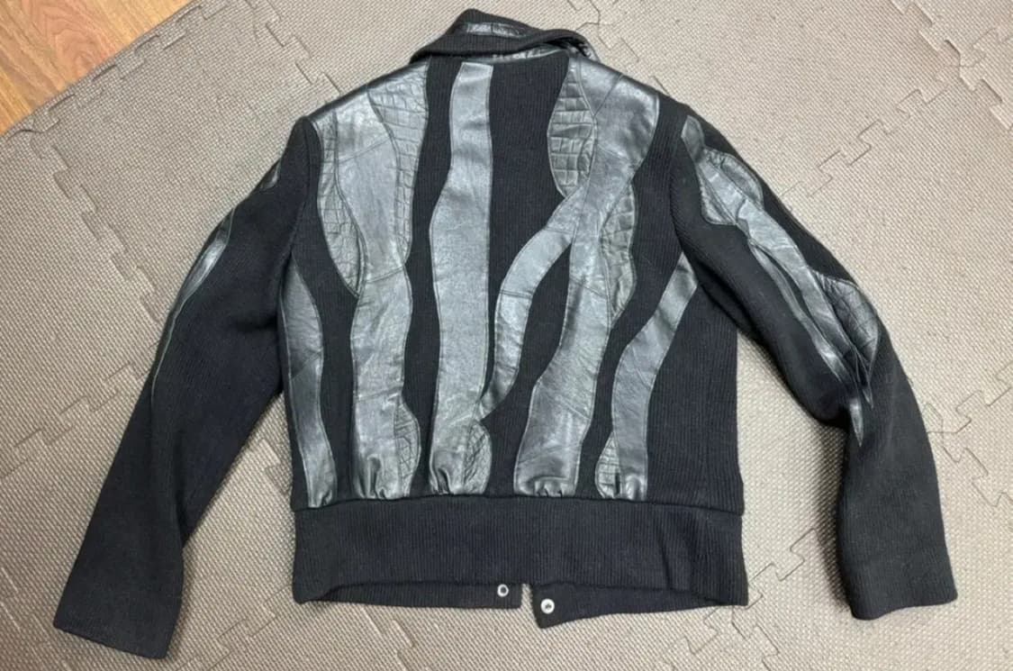 이상봉 램스킨 아플리케 울니트 자켓 상품이미지7