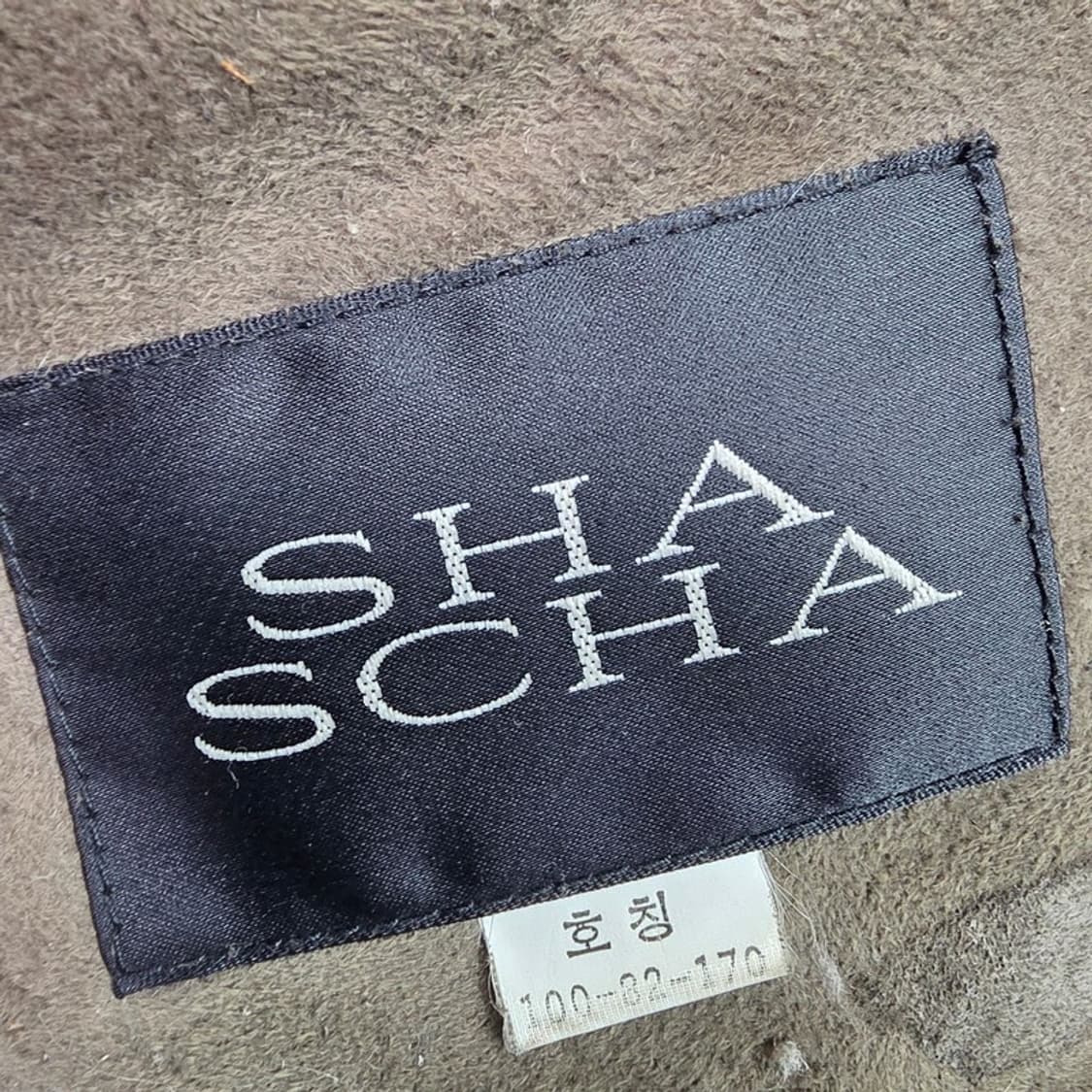 SHA SCHA 양가죽 브라운 무스탕 코트/자켓 L 상품이미지6