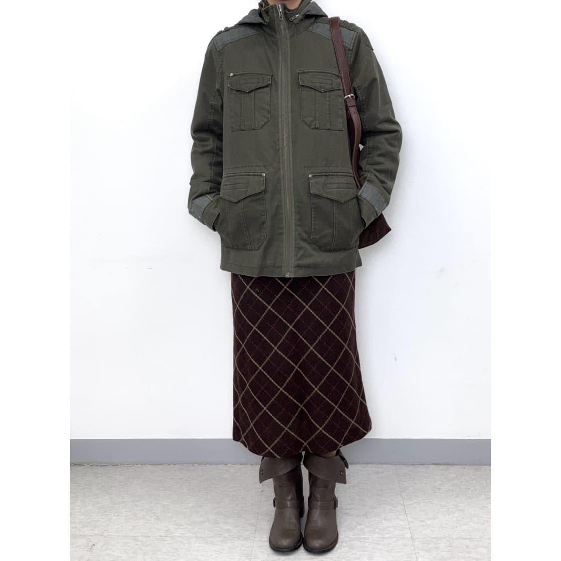 빈티지 카키 유틸리티 워크웨어 자켓 상품이미지2