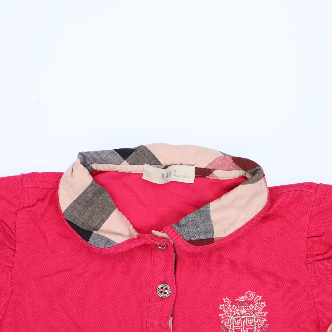 130 닥스 키즈 반팔 카라티 0407M 상품이미지3