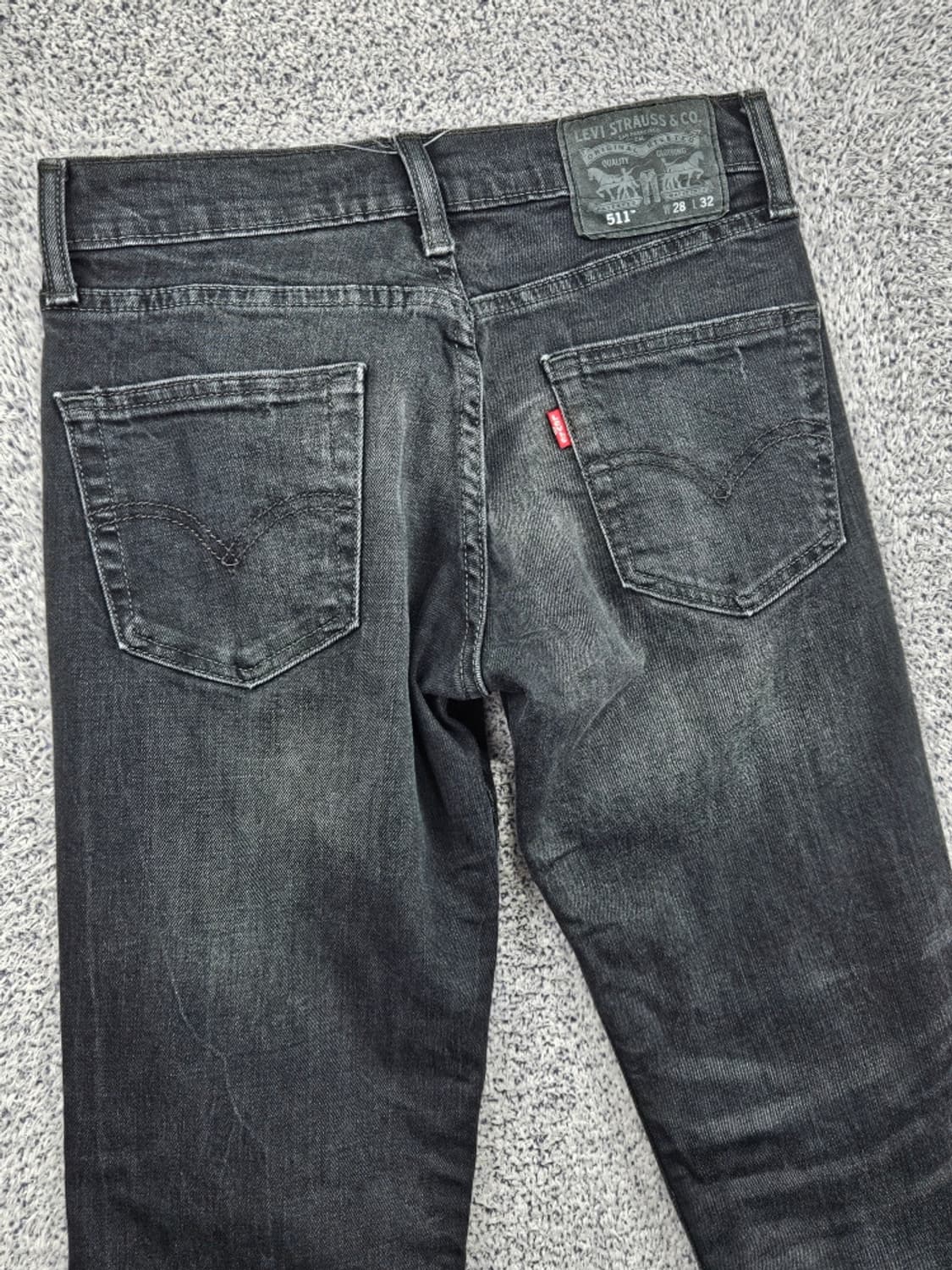 리바이스 511 블랙 진 데님 팬츠 ( 28X32 ) / 11576 상품이미지9
