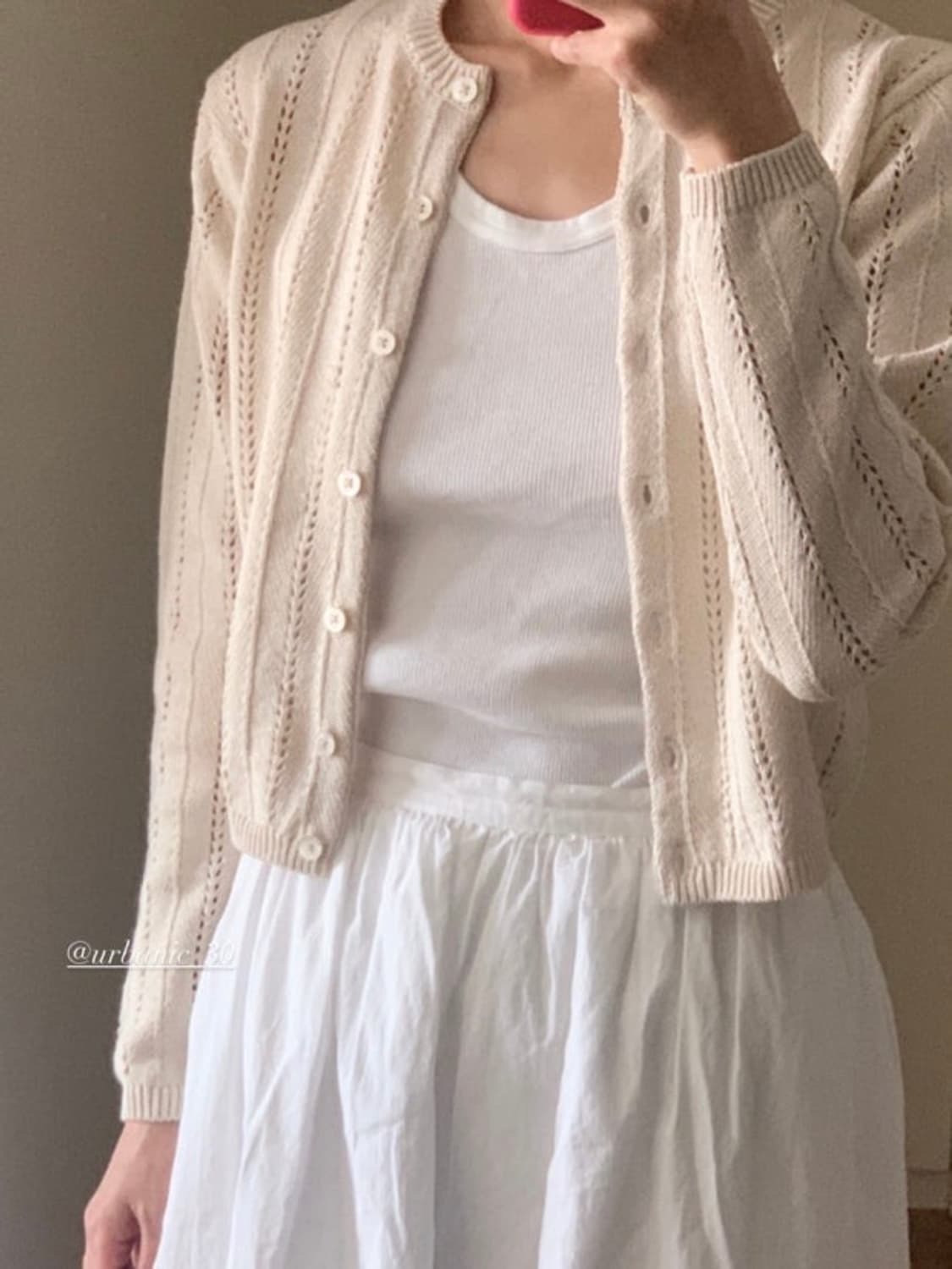 Urbanic30 skashi punching cardigan 상품이미지2