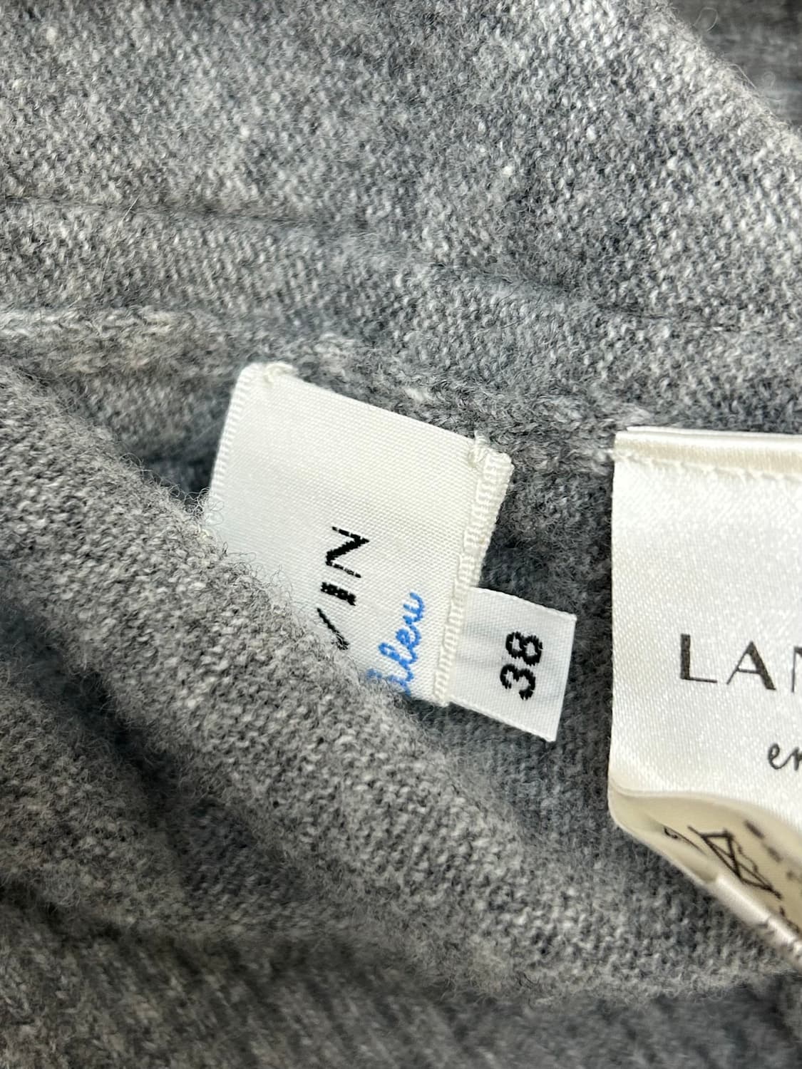 LANVIN on bleu 랑방 온 블루 그레이 리본 울 니트 상품이미지10