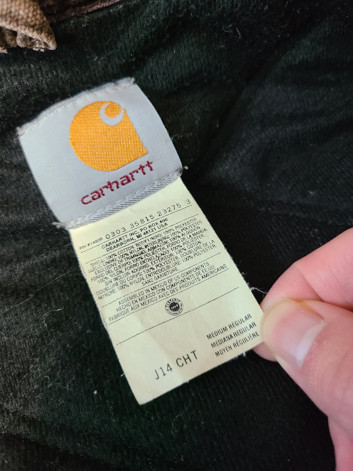 [M] 칼하트 j14 cht 산타페 판매 상품이미지3