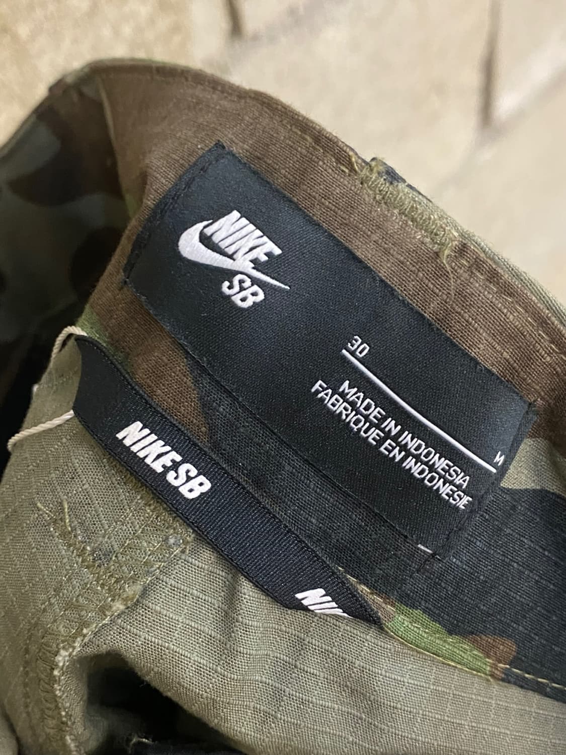 나이키 SB 카모 팬츠 상품이미지7